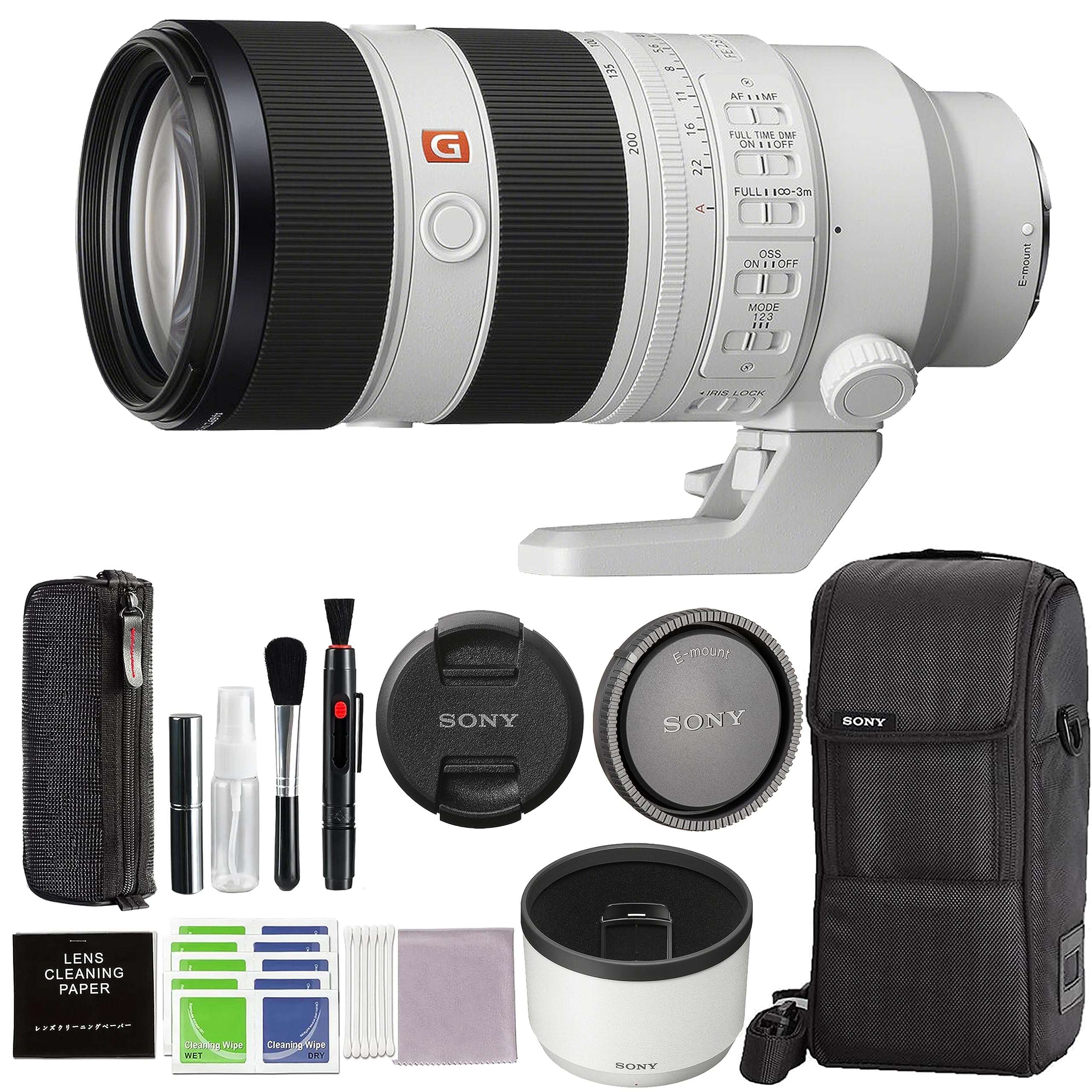 Sony FE 70-200mm F2.8 GM OSS II (SEL70200GM2) Full-Frame Telephoto Zoom G Master Lens Bundle with Advanced Accessories | 70-200mm Sony Lens 1