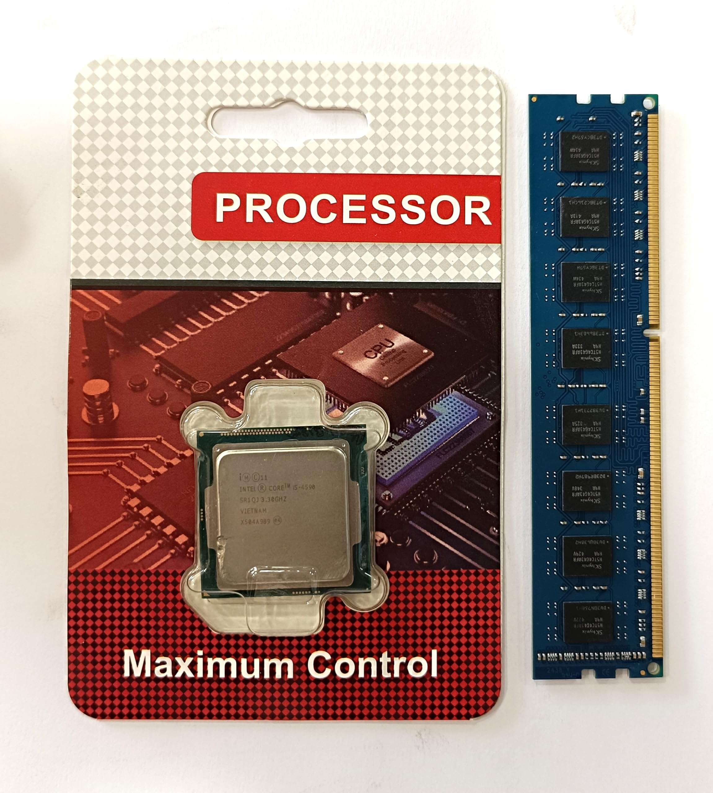 Aarambh-I H110 Desktop Motherboard Kit, i5-6500 Processor, 8GB DDR4 RAM, 256GB NVMe SSD, WiFi+Bluetooth 5.0 5