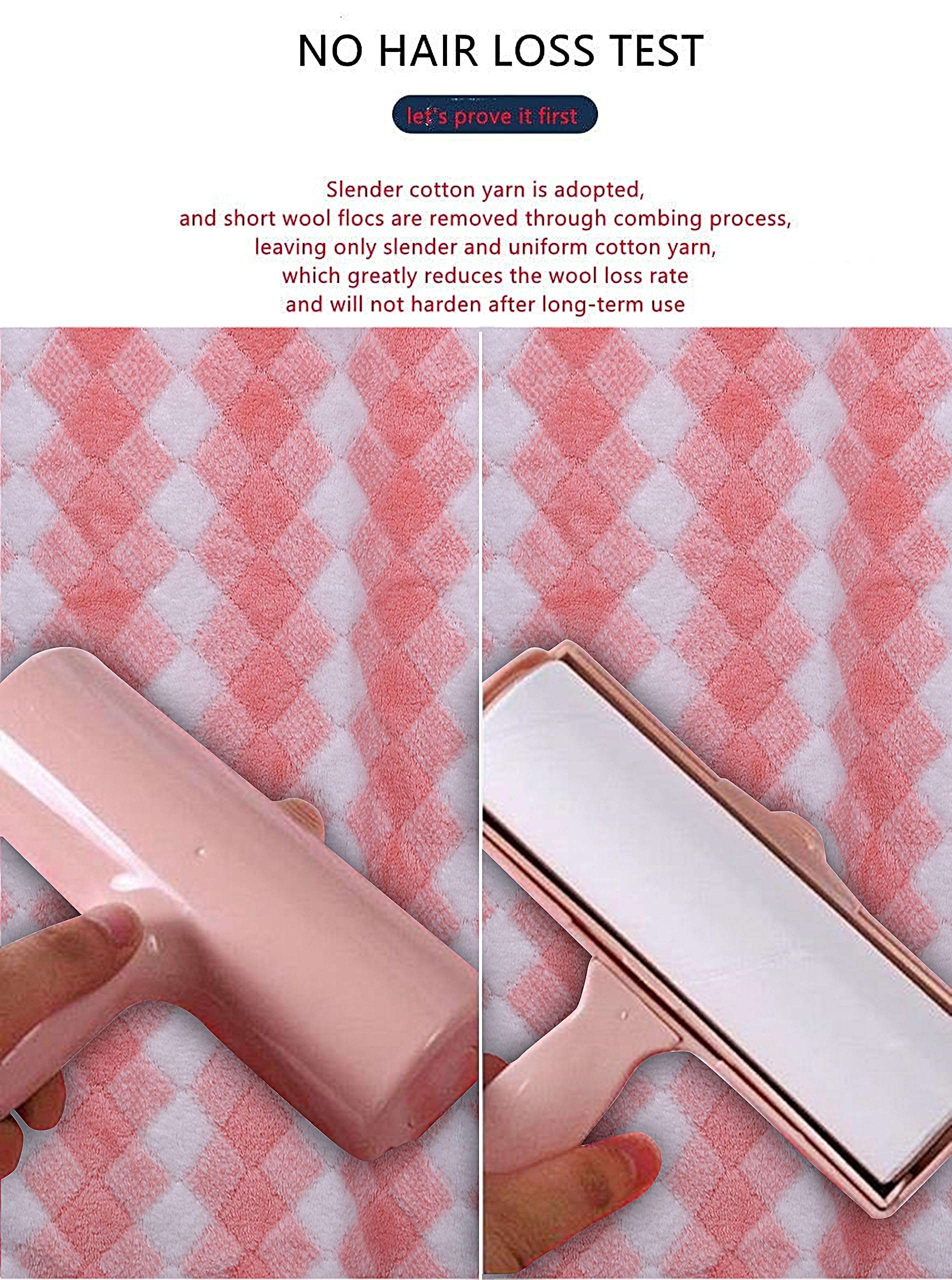 HomeCloud Microfiber Soft & Fuffy Bath Towel 400 GSM with Hanging Loop| 3X Softer Than Cotton Towels | Highly Absorbent| Perfect for Home, Pool & Gym | Set of 2 (1Bath(140x72cm), 1Face Towel(75x35cm) 5