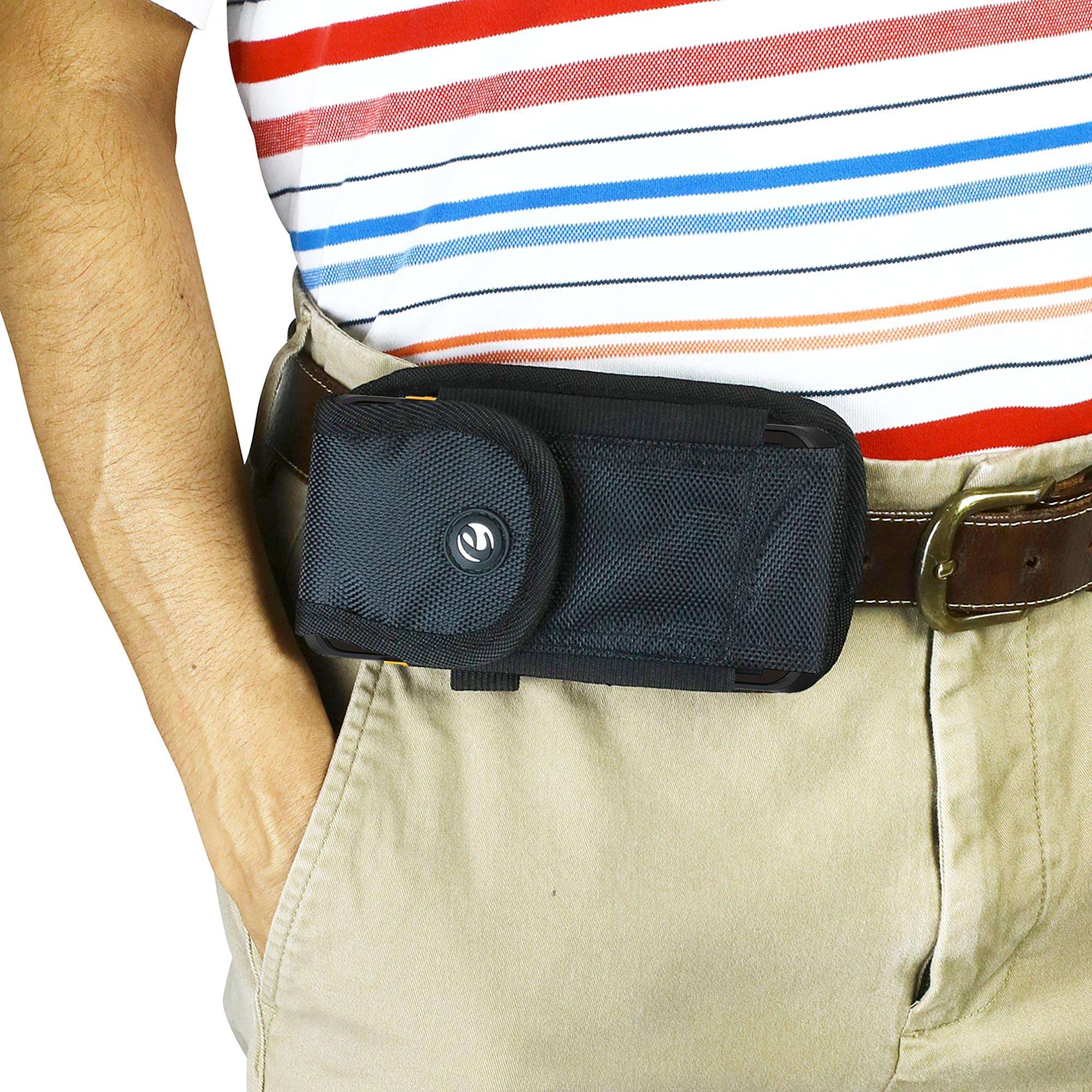 e-Holster Mobile Computer Holster Rugged Scanner Carrying Case for Zebra TC52, TC57, TC20, TC21, TC26 4