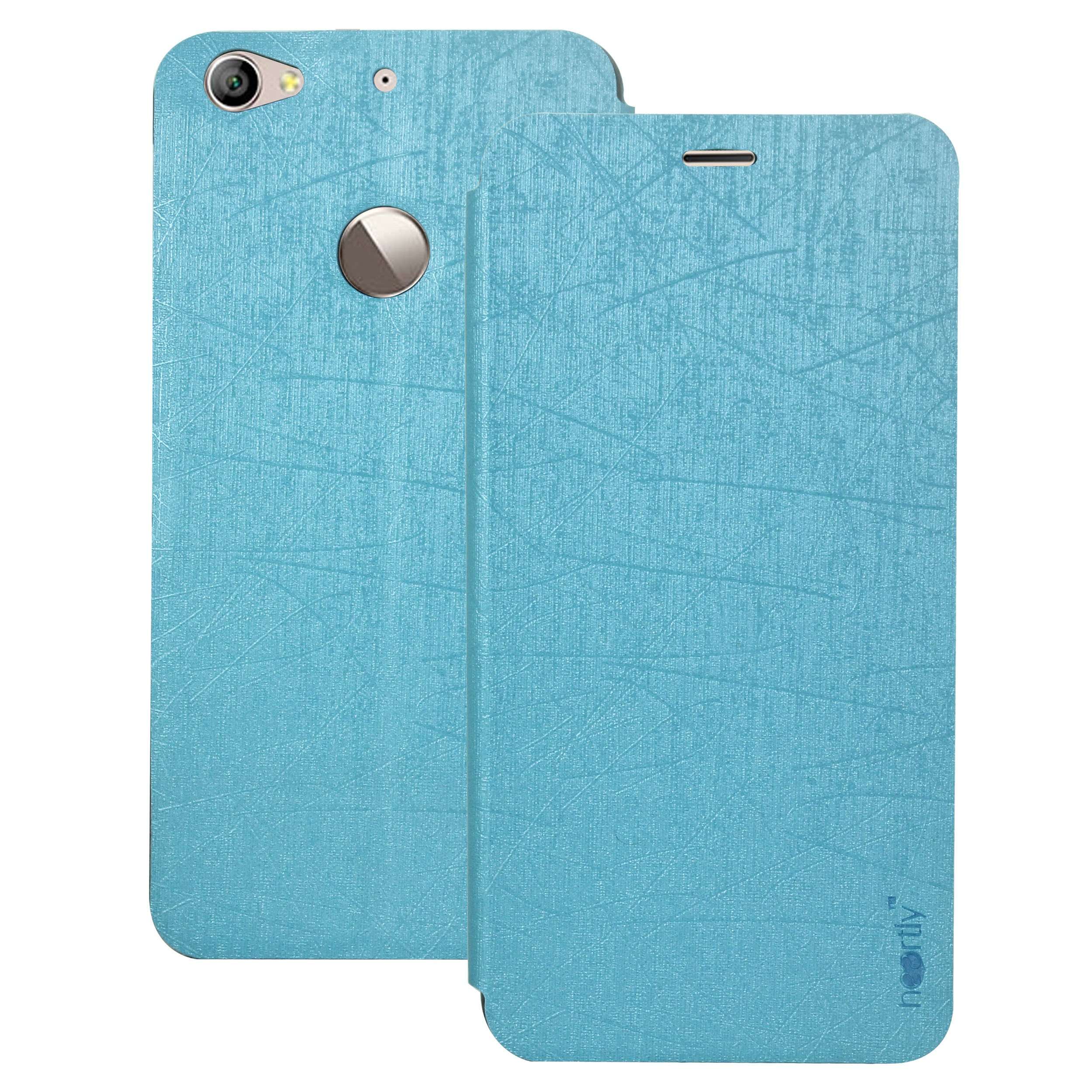Heartly Luxury PU Leather Flip Stand Back Case Cover for Letv Le 1S/LeEco Le 1s Eco/LeEco Le 1S - Power Blue 1