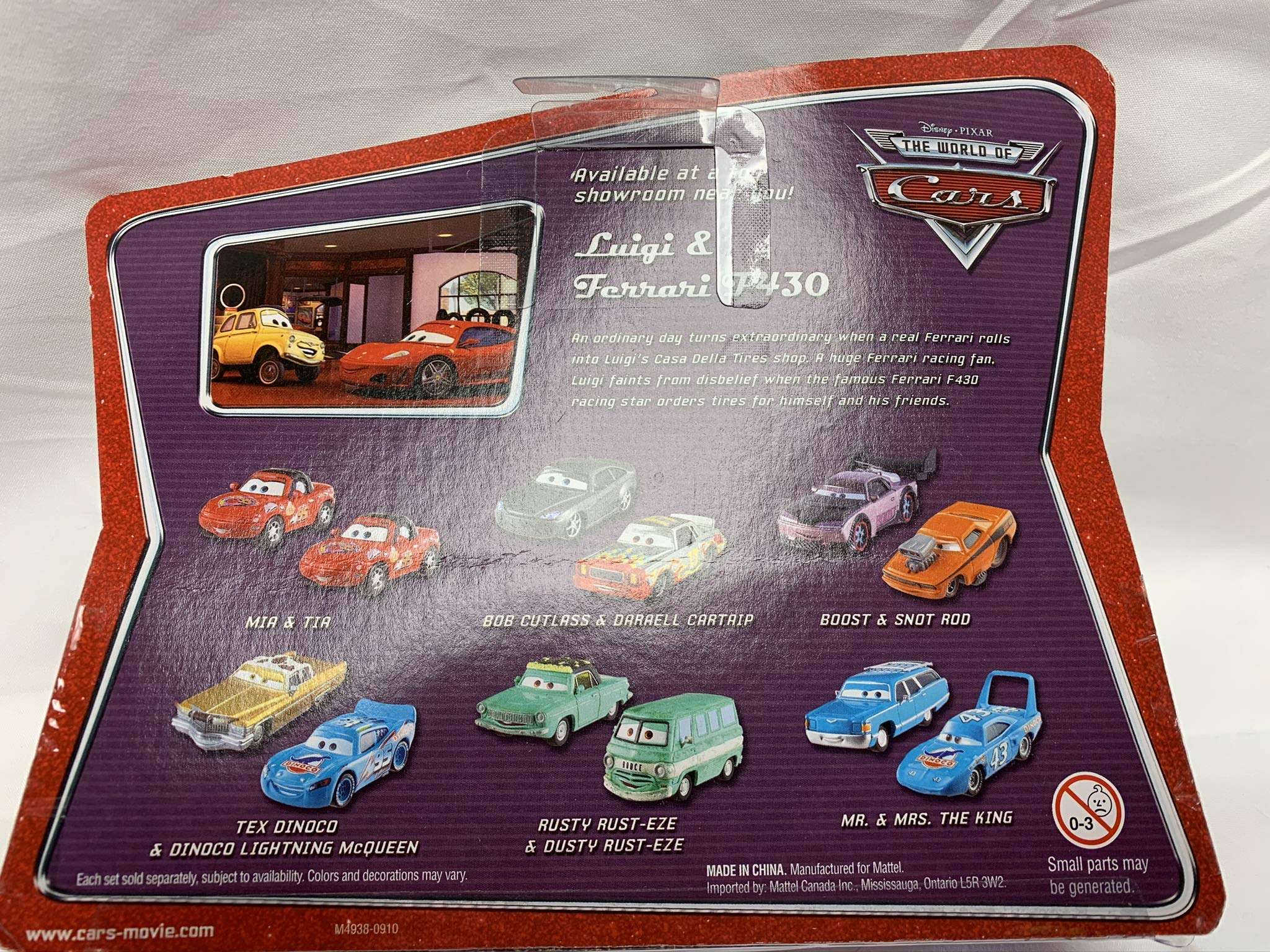 Cars Movie Moments Luigi & Ferrari F430 4