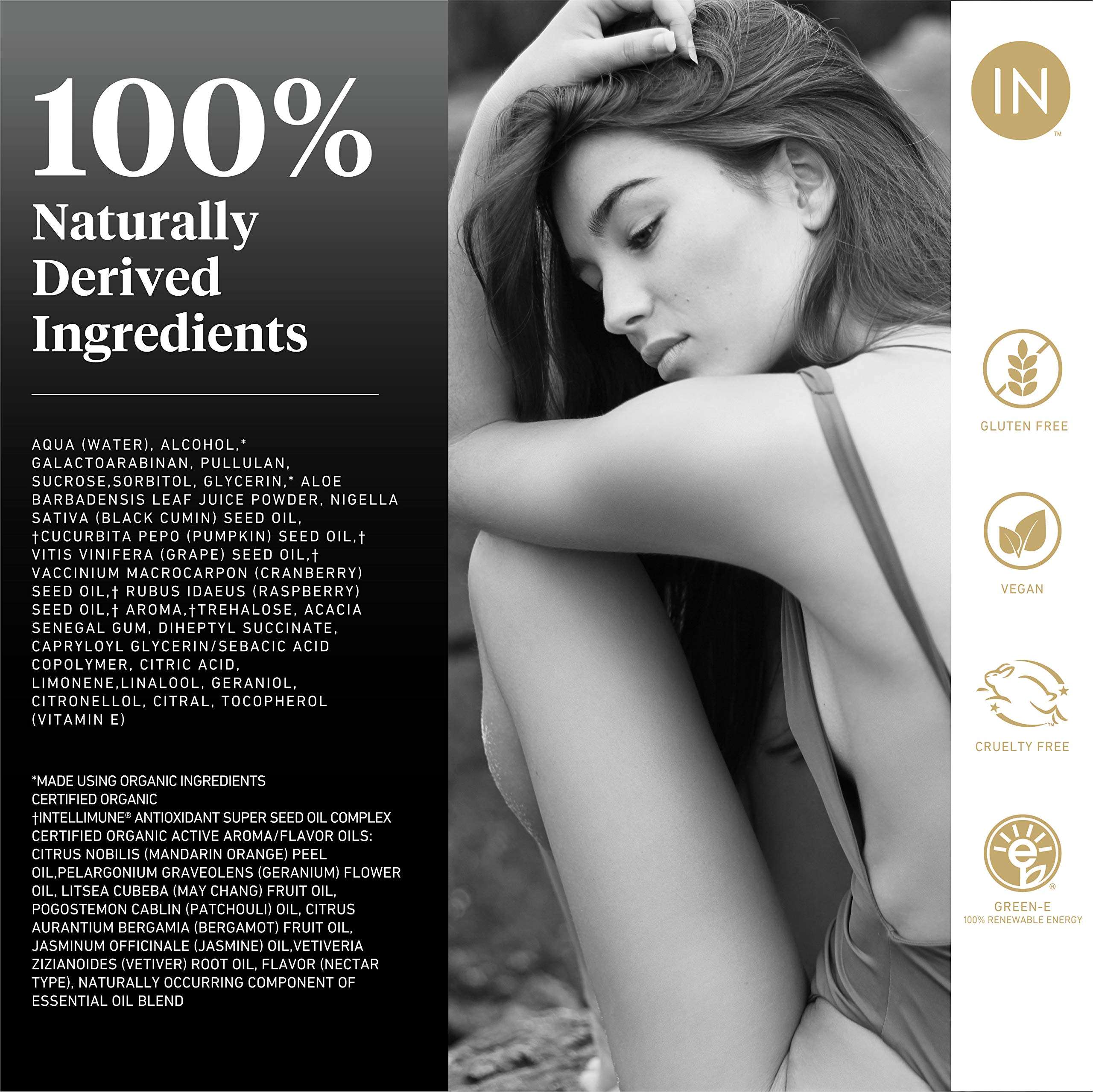 Intelligent Nutrients Replenishing Hair Spray - Certified Organic & Non-Aerosol Hairspray with Light Hold (6.7 oz) 4