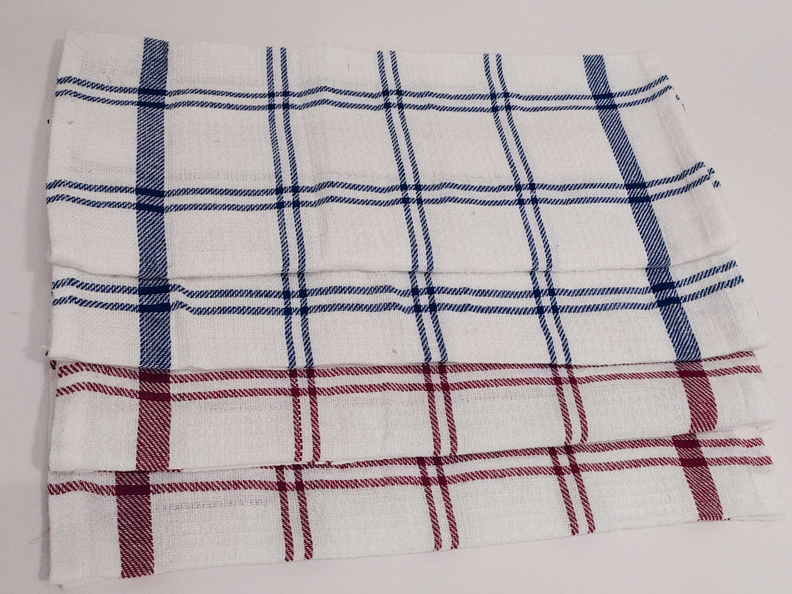 Craft & Curious - Kitchen Cotton Towels 40x68cm Multipurpose Multi-Color Waffle Napkins (8) 4