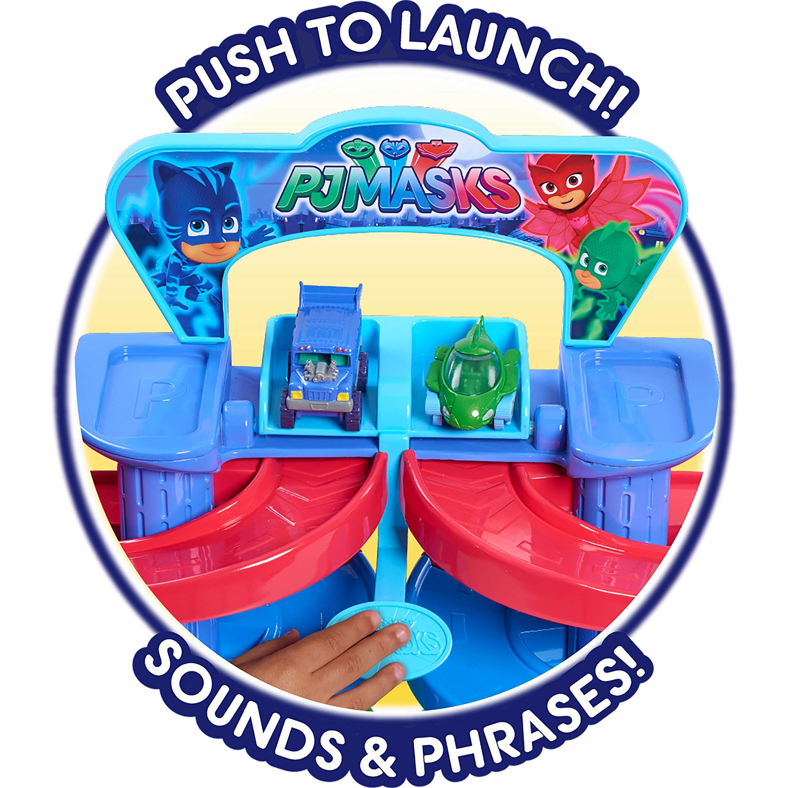 PJMASKS Spiral Die-Cast Playset 6