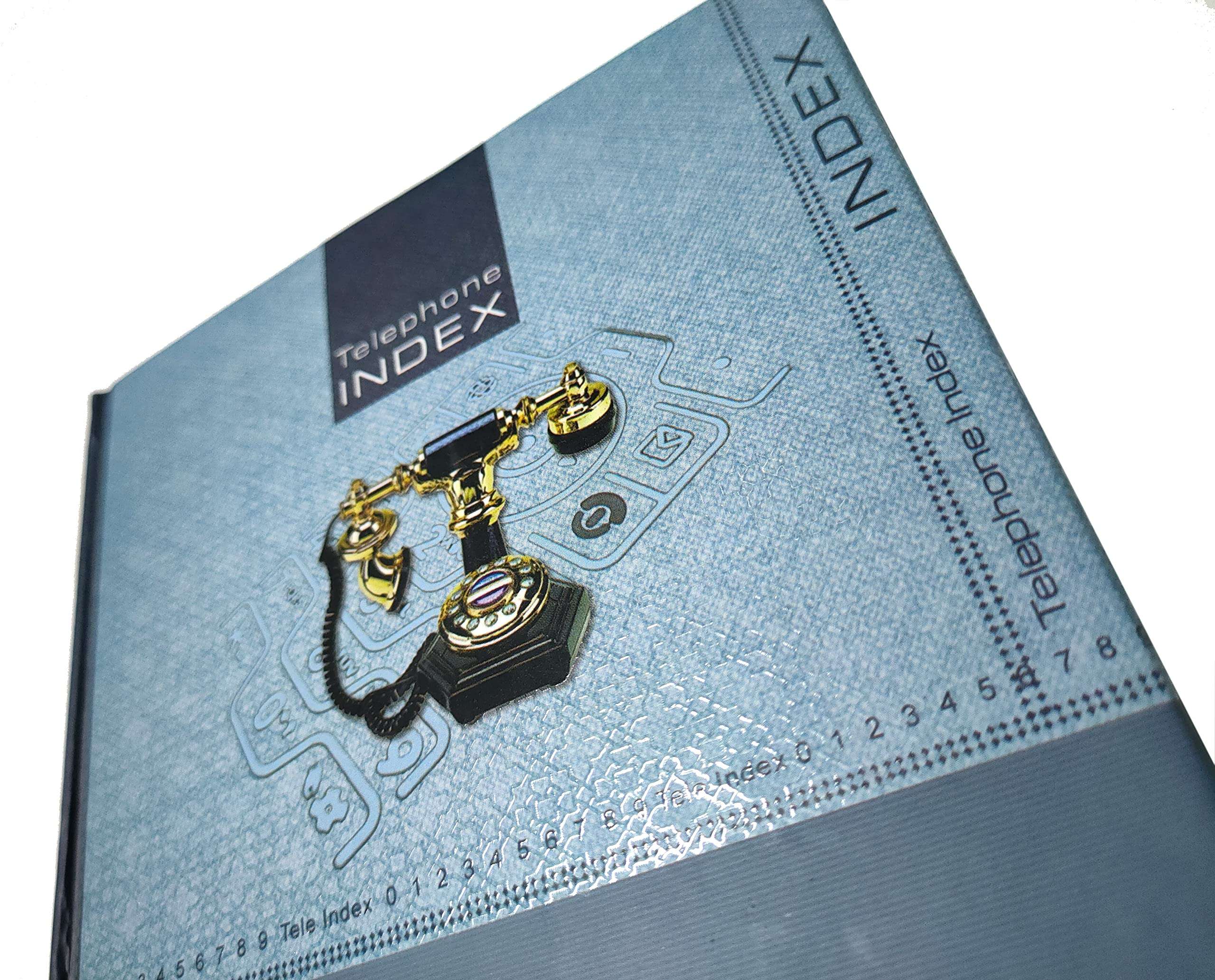 A New Best Design Telephone Index Notebook Diary 168 Pages use for Office, mall, Collage, Hotel ETC. (3) 5