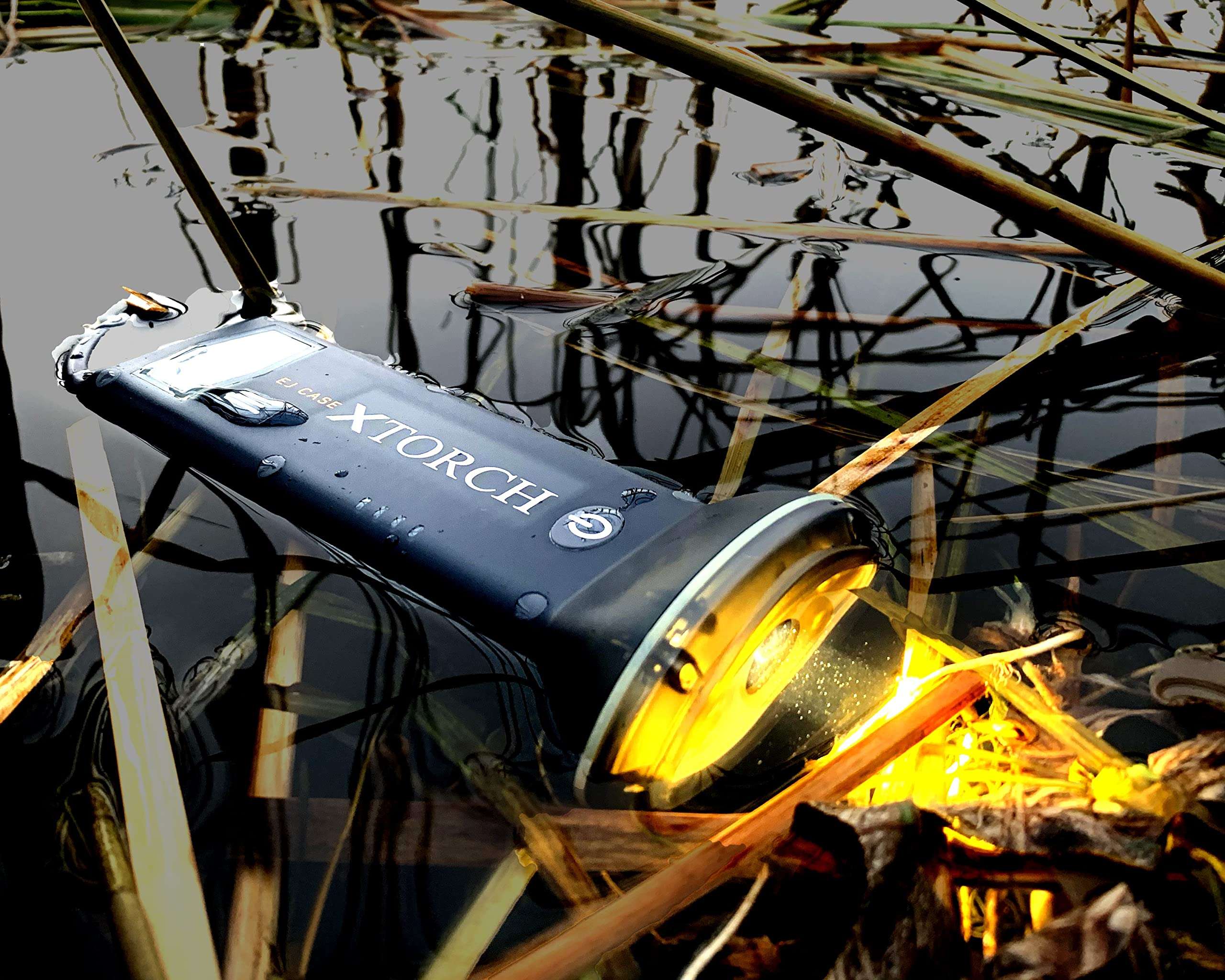 XTorch Led Rechargeable Flashlight, Portable Solar Charger - Camping Lantern Flashlight, Solar Lantern for Power Outages - Hiking Accessories, Emergency Flashlight 5