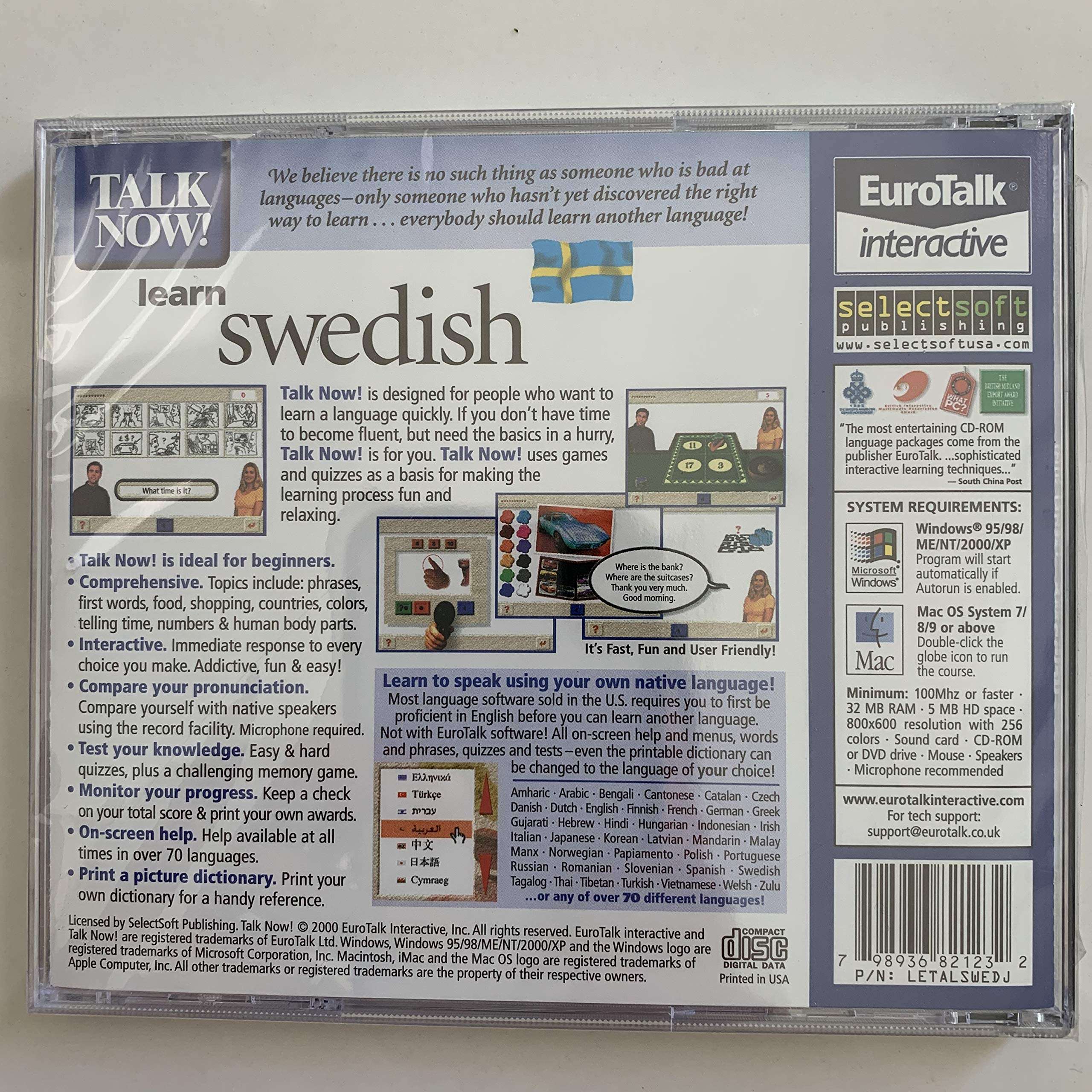 Talk Now! Learn Swedish - PC/MAC 2