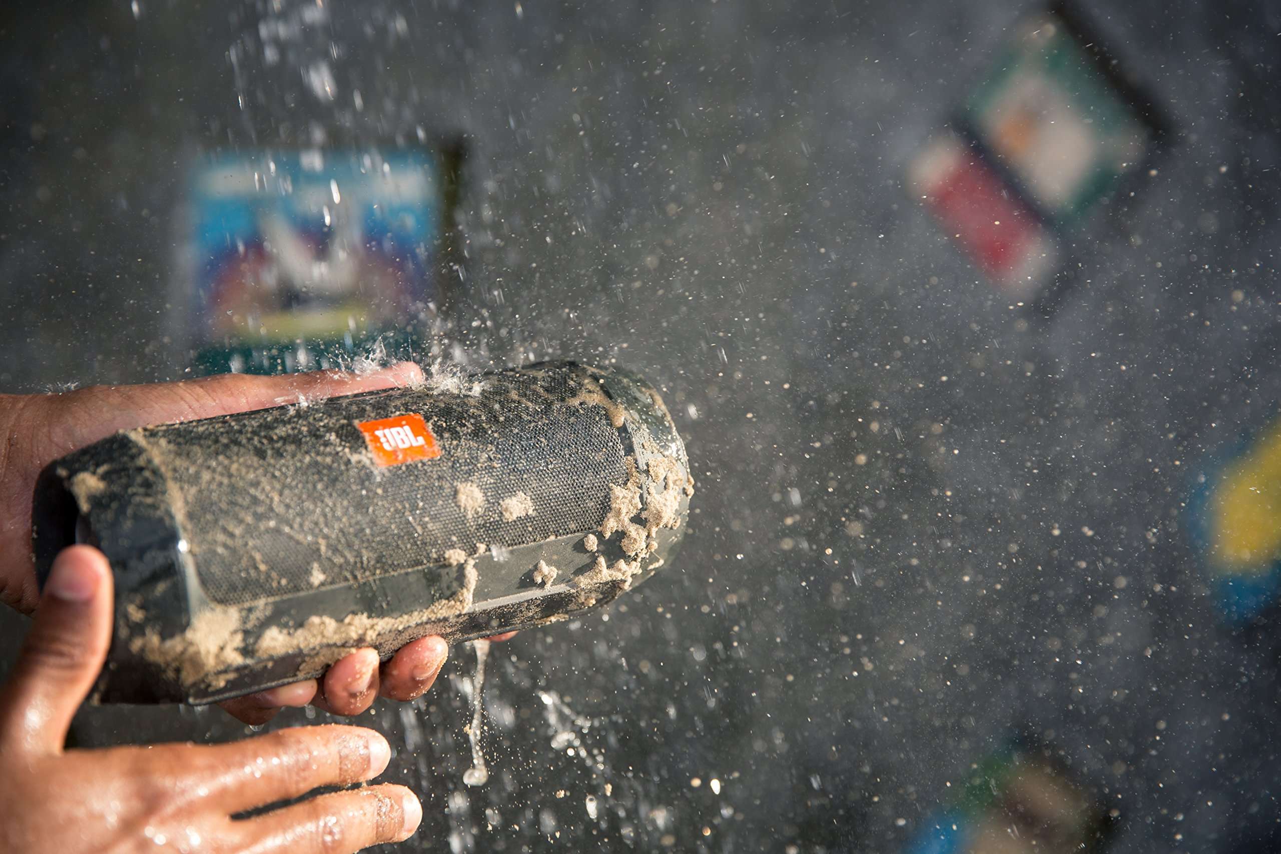 JBL Charge 2+ Splashproof Portable Bluetooth Speakers - Black 6