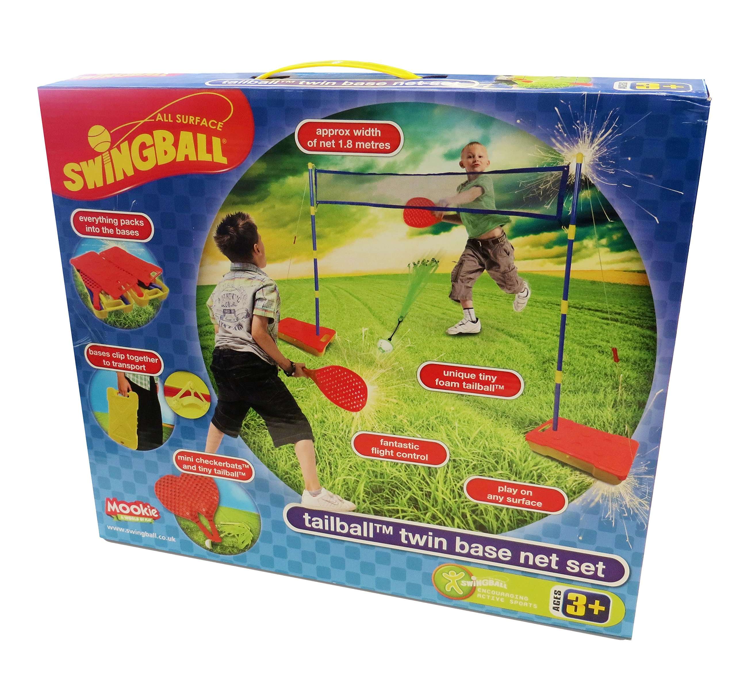 Mookie Tail Ball - Twin Base net Set 6