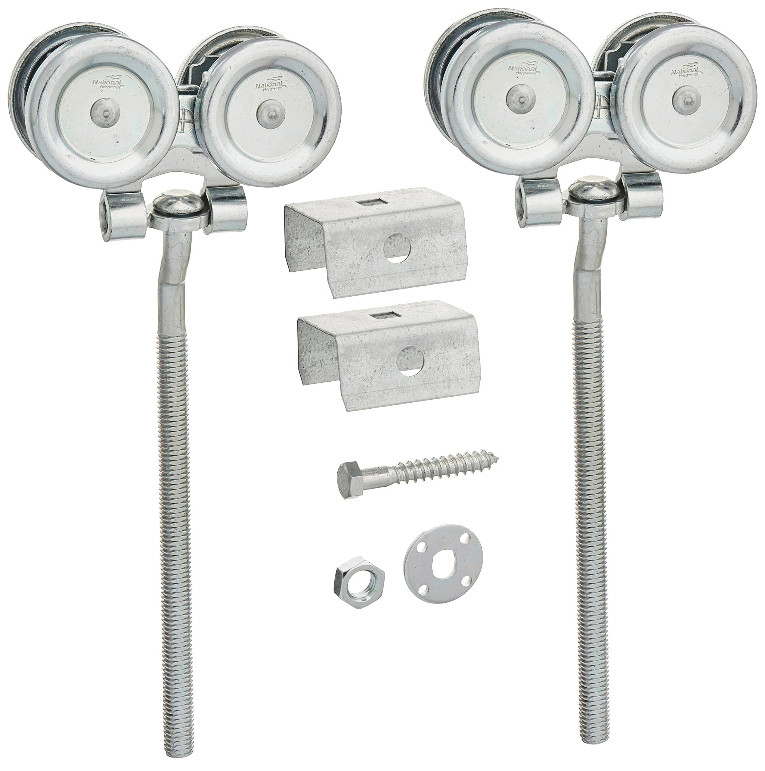 Stanley National N112-359 Barn Door Rail Hanger with 9" Bolt, Zinc Plated