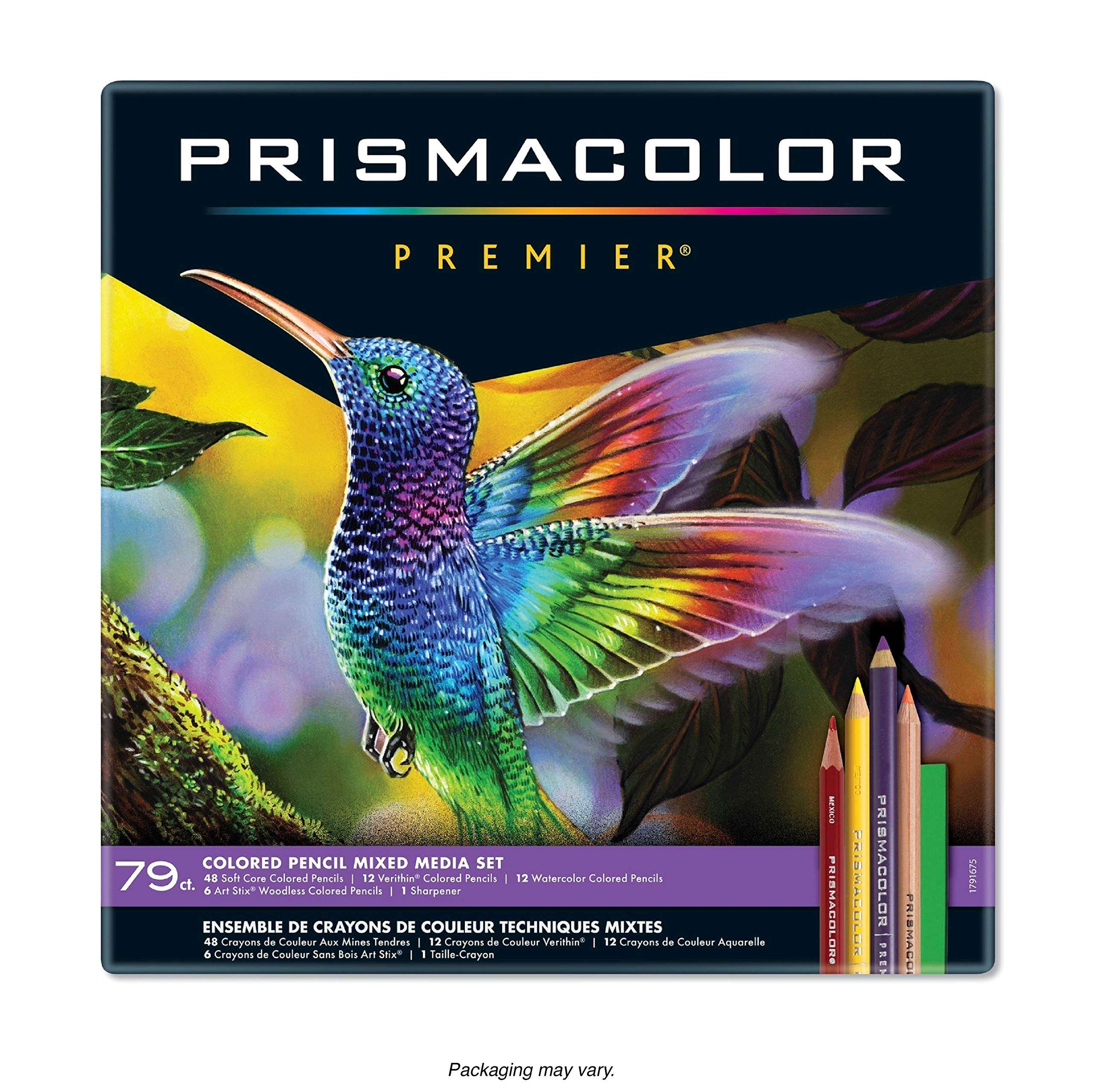 Prismacolor Mixed Media Set, 79 Count (Pack of 1), Assorted Colors 1