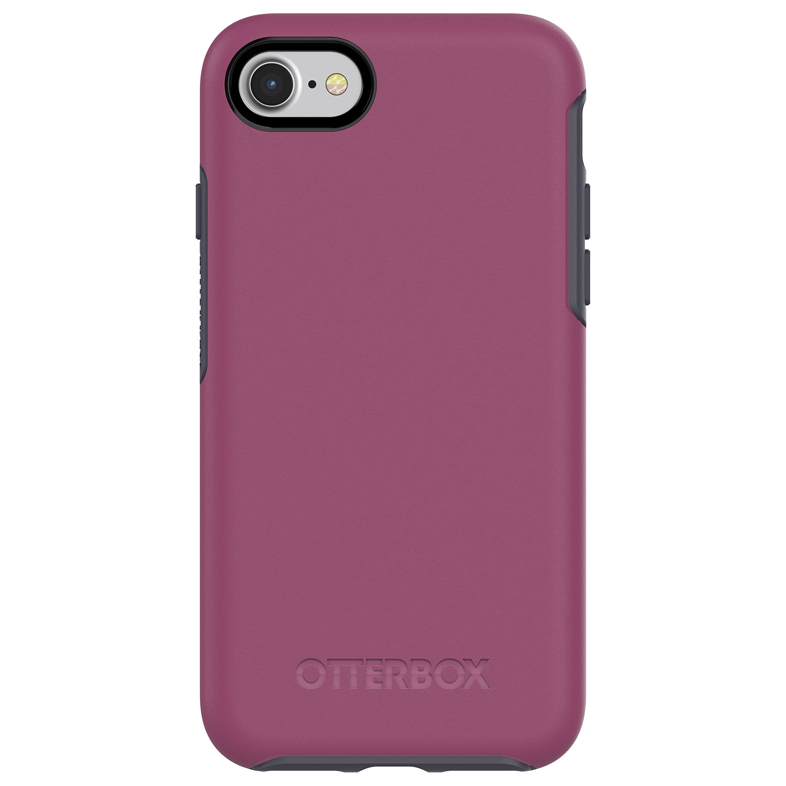 OtterBox iPhone SE 3rd/2nd Gen, iPhone 8/7 (Not Compatible with Plus Sized Models) Symmetry Series Case - MIX BERRY JAM, Ultra-Sleek, Wireless Charging Compatible, Raised Edges Protect Camera & Screen