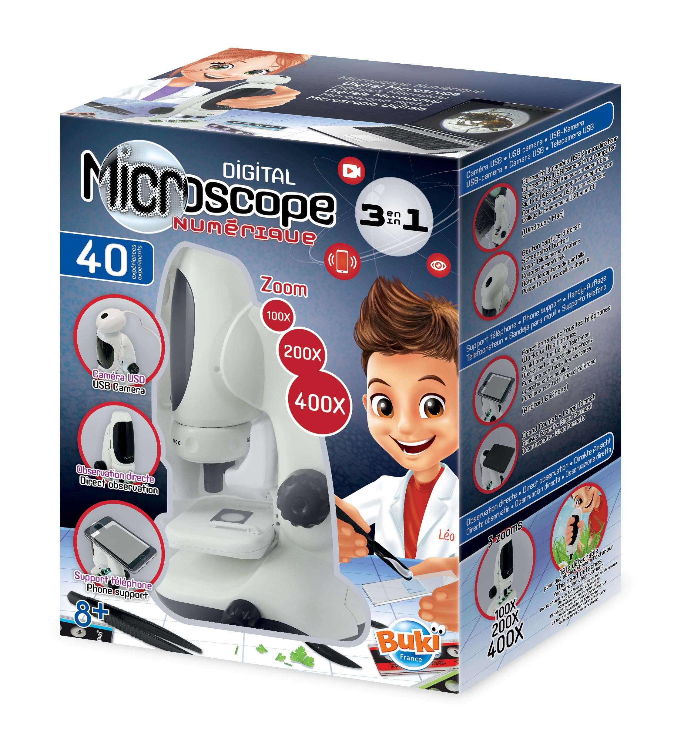 Buki France MR700 - Digital Microscope 3-in-1 1