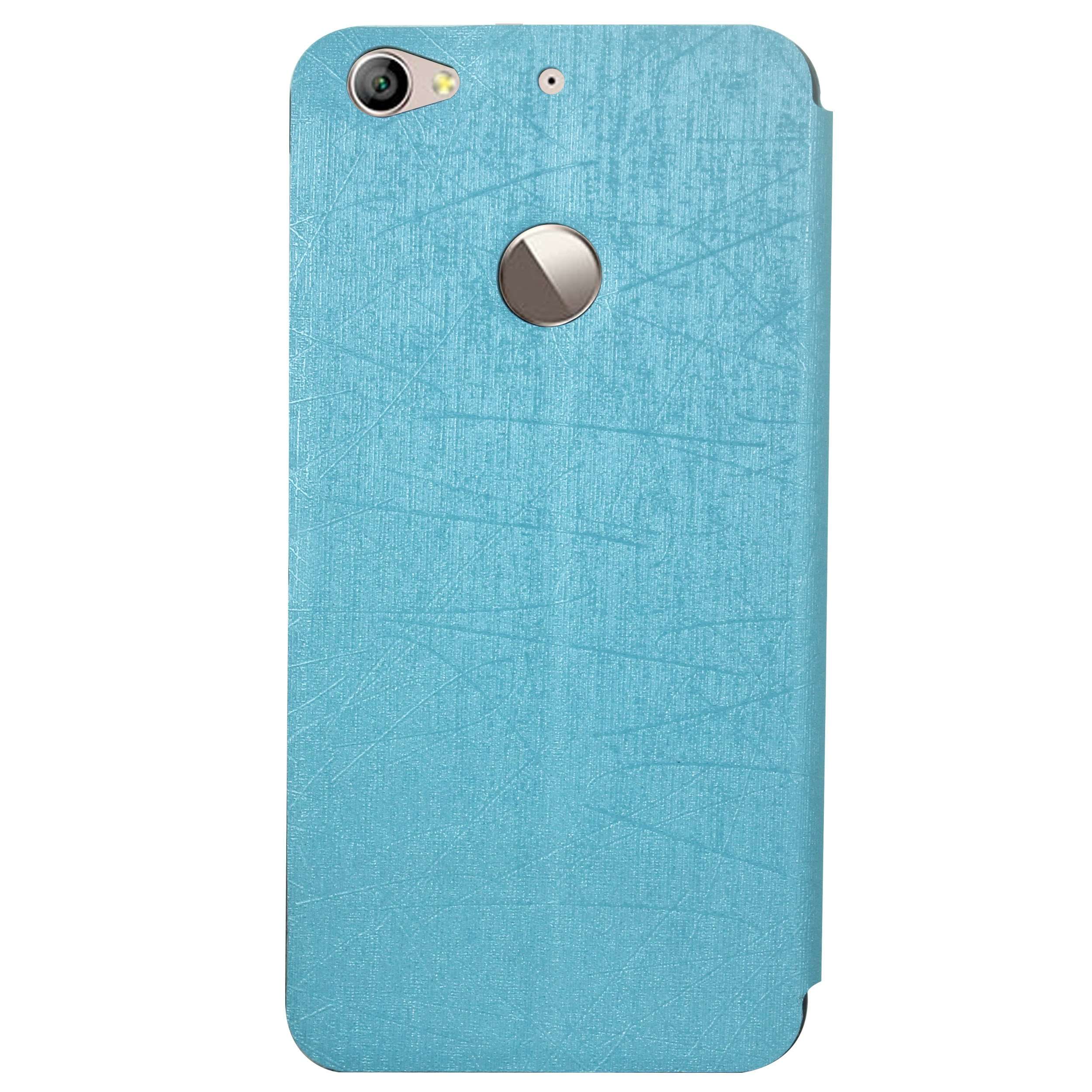 Heartly Luxury PU Leather Flip Stand Back Case Cover for Letv Le 1S/LeEco Le 1s Eco/LeEco Le 1S - Power Blue 3