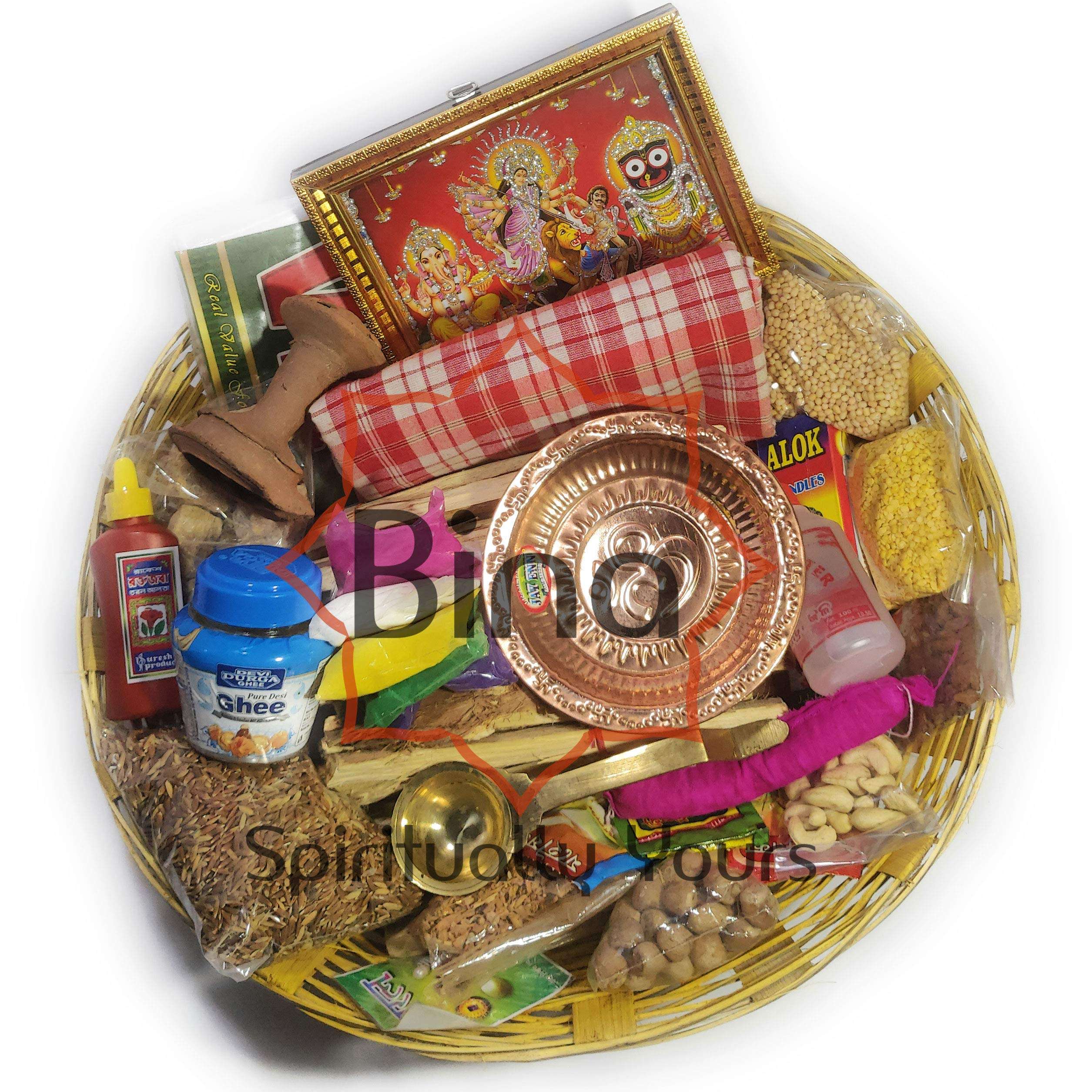 Bina Puja samagri For good health puja BASIC reuirements Puja Samagri Kit || Puja samagri || Customization On Request 1