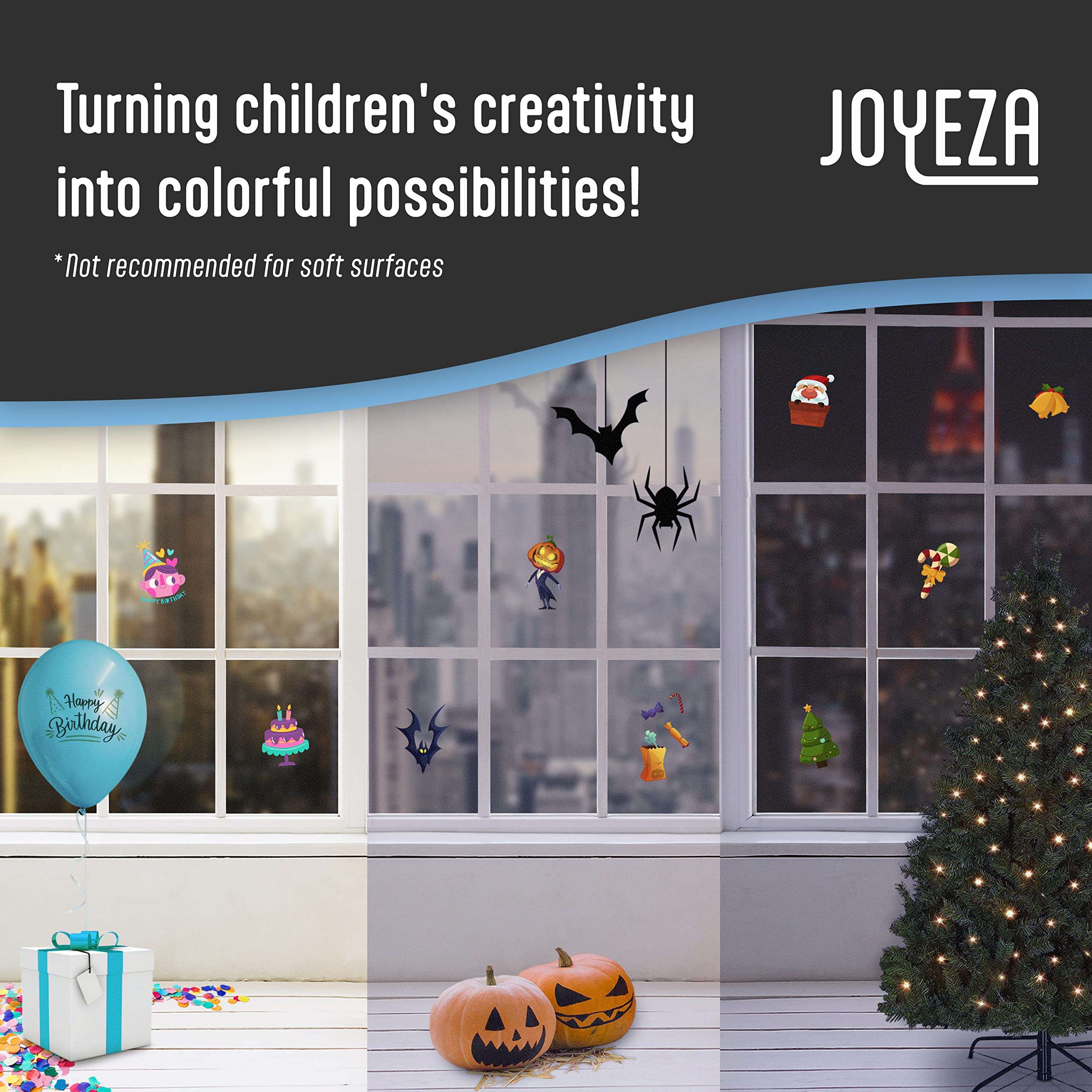 JOYEZA Premium Printable Vinyl Sticker Paper for Inkjet Printer - 25 Sheets Glossy White Waterproof, Dries Quickly Vivid Colors, Holds Ink Well - Inkjet & Laser Printer 5