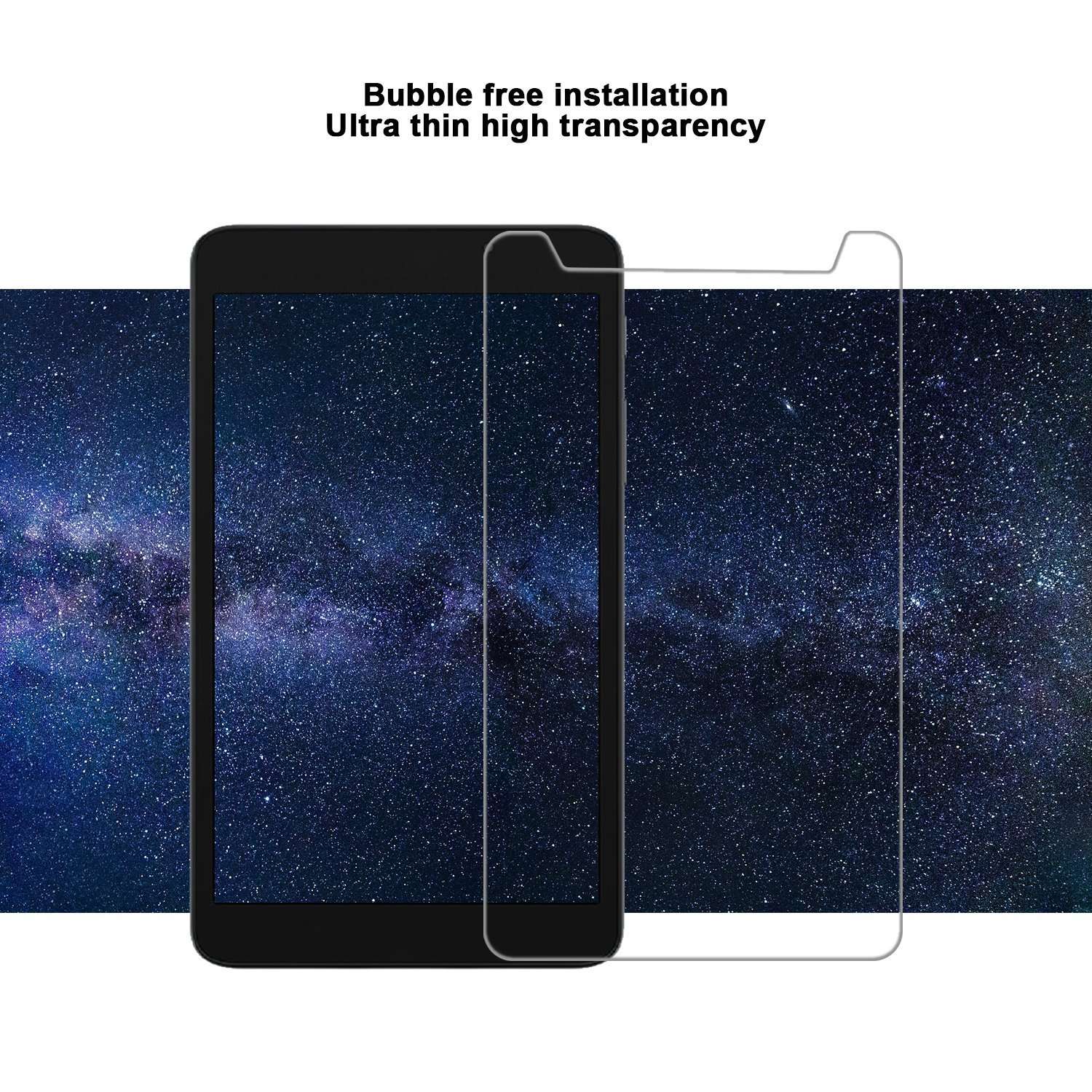 ECellStreet Tempered Glass Screen Protector for Wishtel IRA T803-8 Inched Tablet [Pack of 1] 6