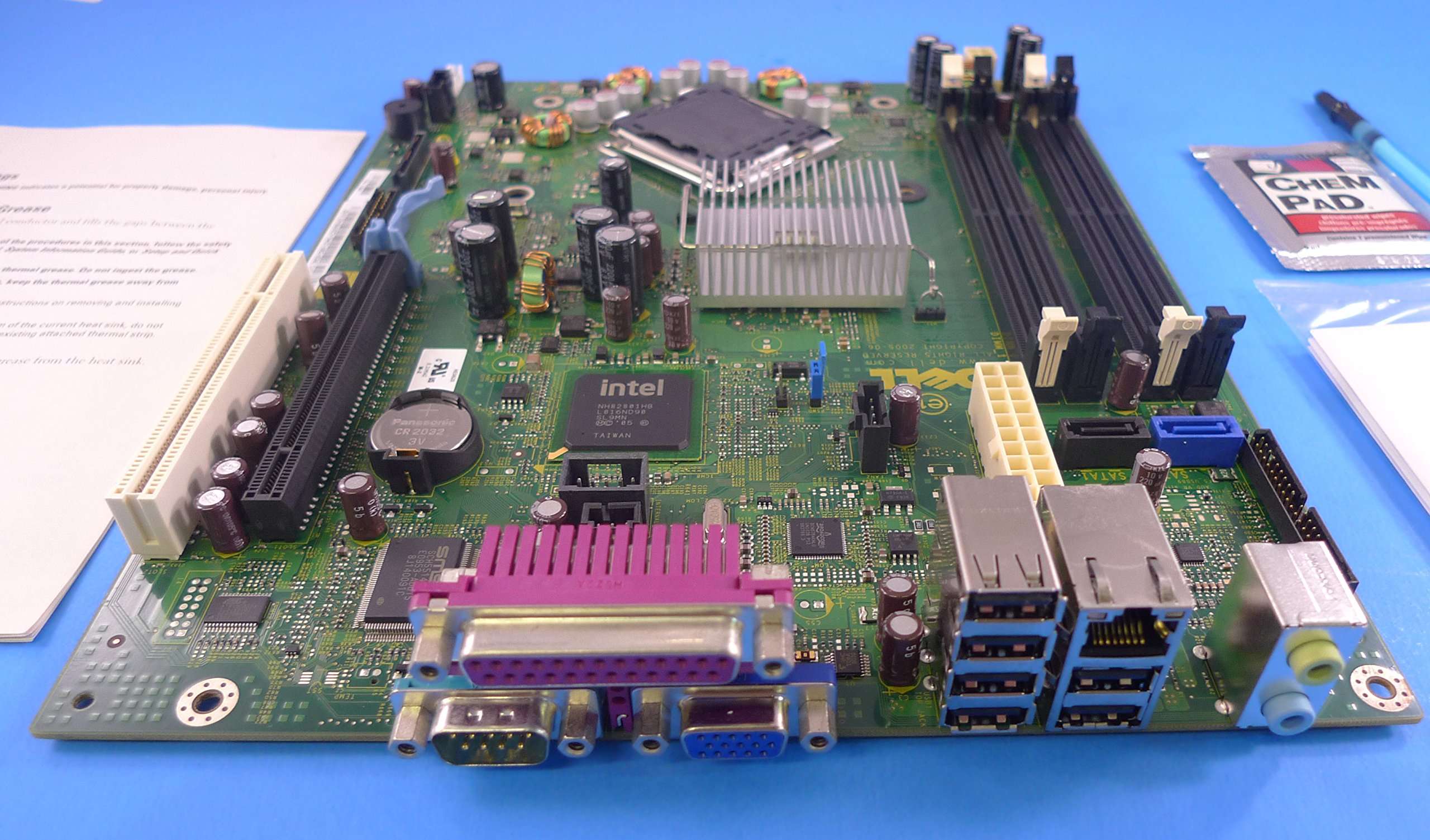 Genuine Dell WK833 MotherBoard For Dell Optiplex 745 SFF fits parts WK833, CY944, KY238, WF810, FT016, GX297, YJ136, XK943, KT234 3