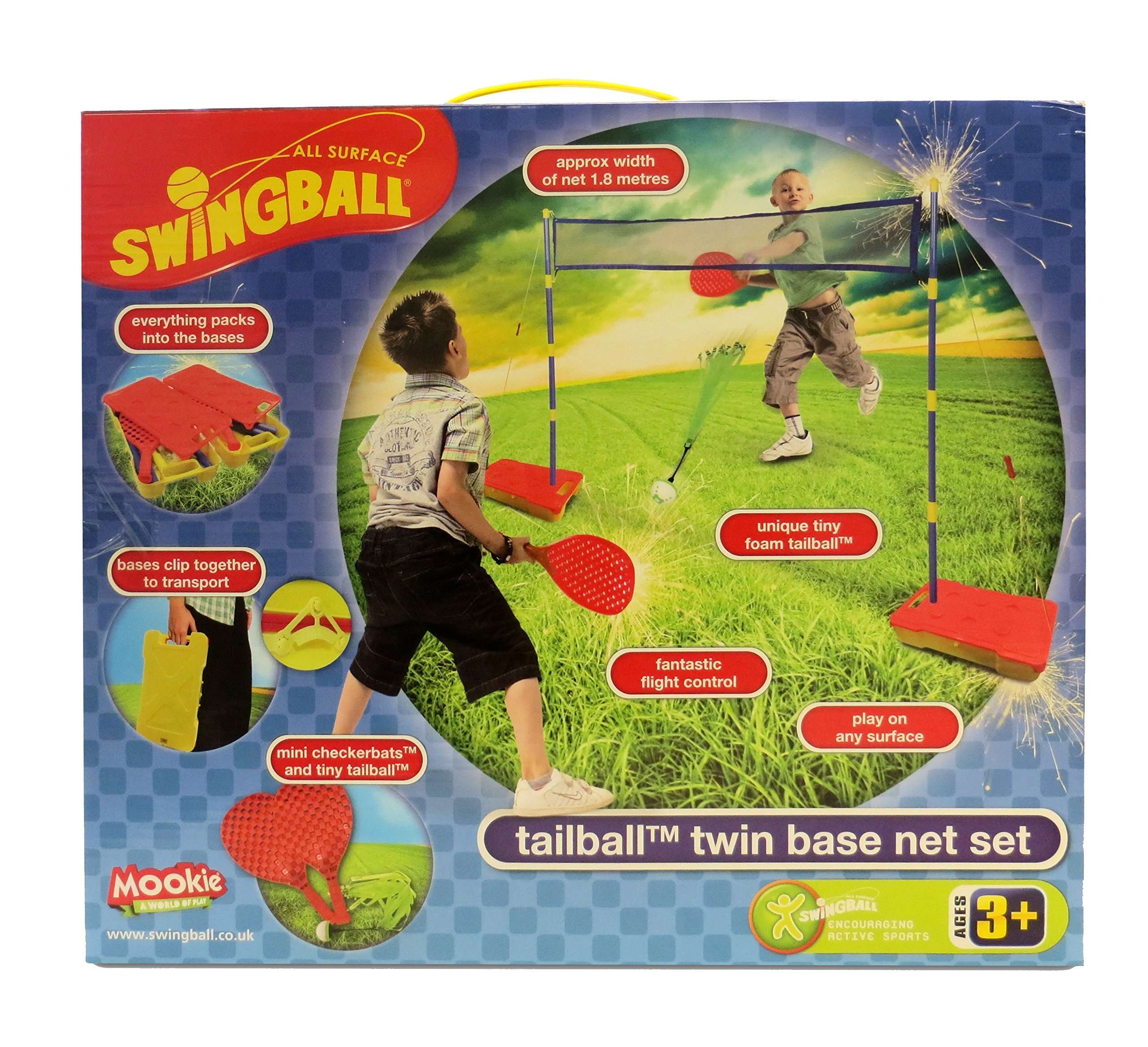 Mookie Tail Ball - Twin Base net Set 5