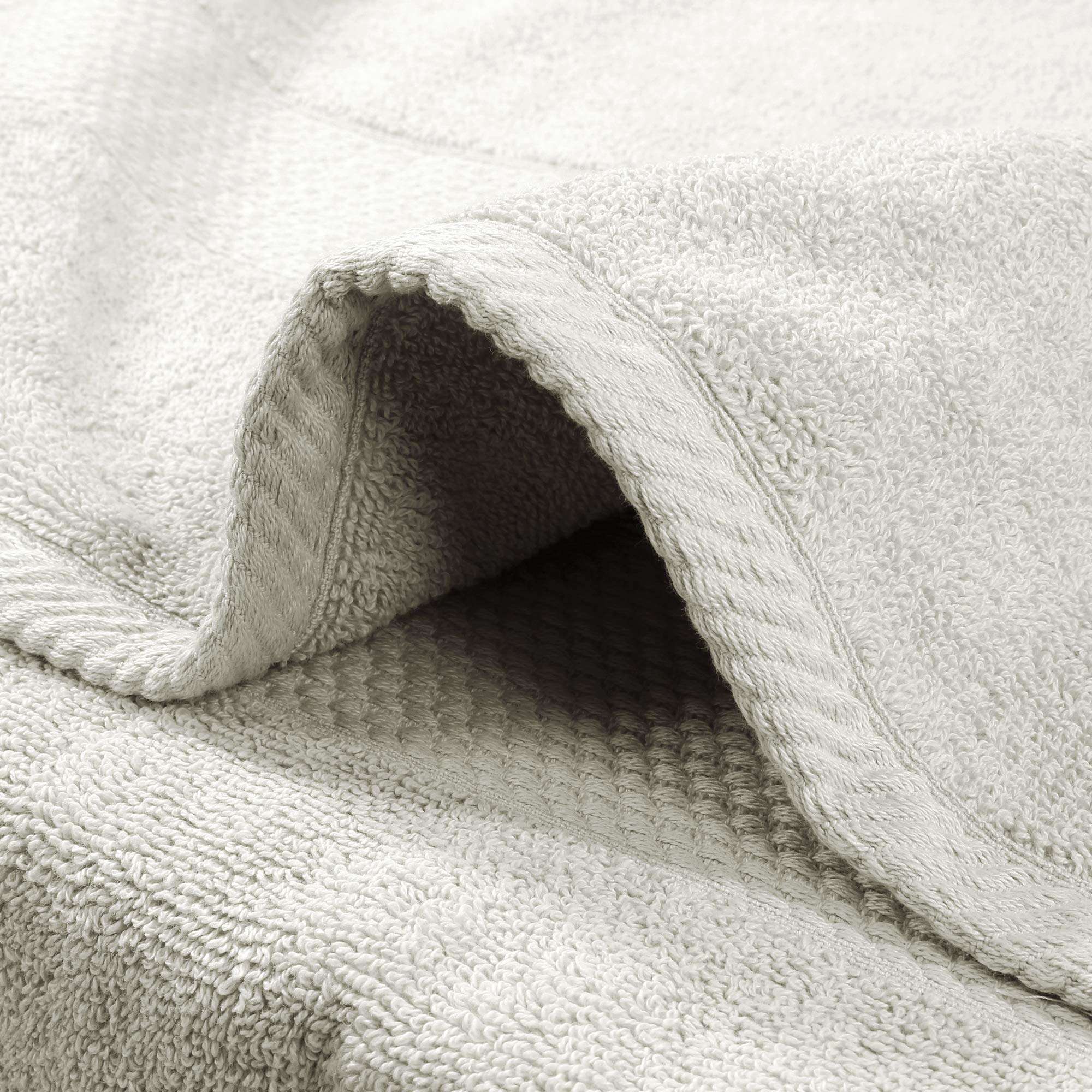 Story@Home Luxurious 600 GSM 100% Ring Spun Cotton - Quick Dry, Highly Absorbent, Antibacterial, Premium & Ultra Soft Feel Bath Towels, Perfect for Daily Use (1-Pack) (Light Grey) 6