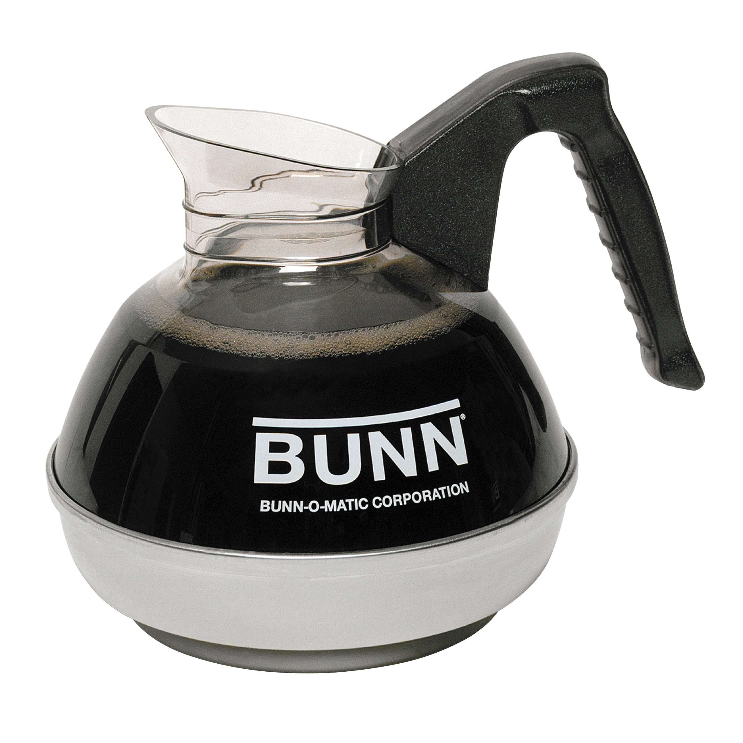 BUNN 12 Cup Easy Pour Commercial Decanter with Handle (3 Pack), Black 3