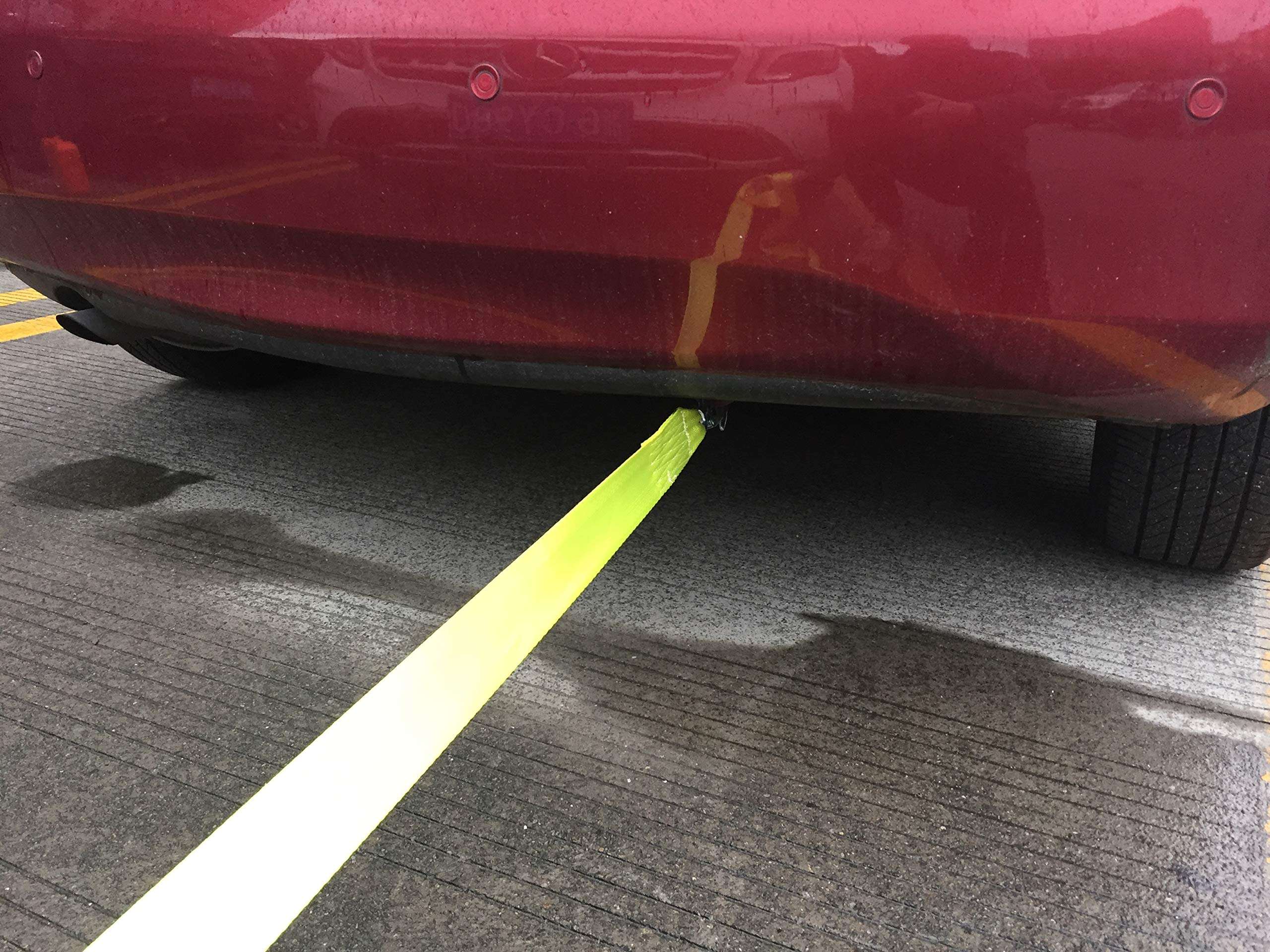 CARTMAN Roadside Assistance Auto Emergency Kit Set, Jump Cables 6Ga + Tow Belt 4500Lbs, in Carry Box 6