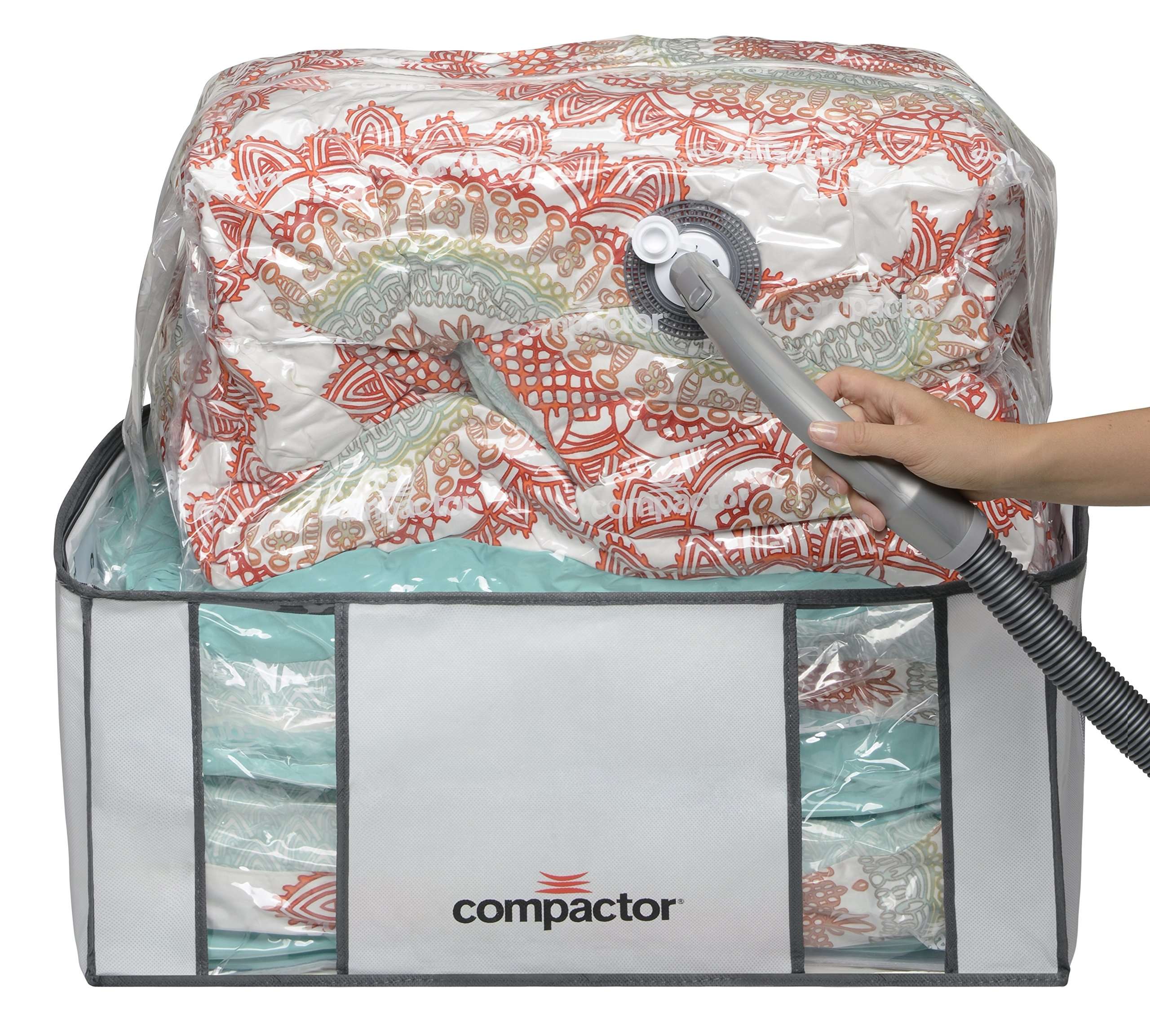 Compactor 3D Vacuum Bags Semi Rigid (Value Pack, White | LIFE) 1