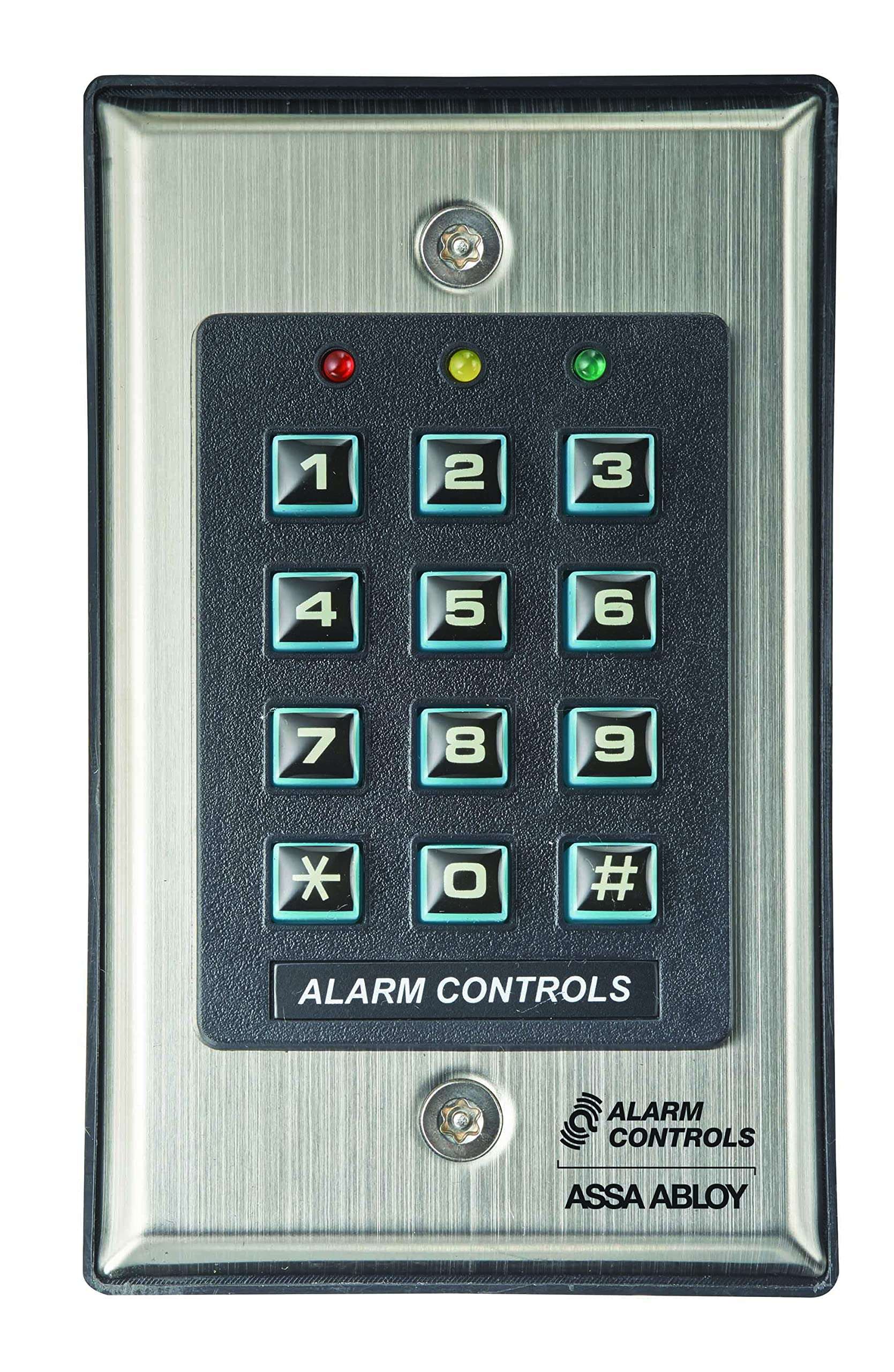 Alarm Controls KP100 self contained backlite digital keypad 1