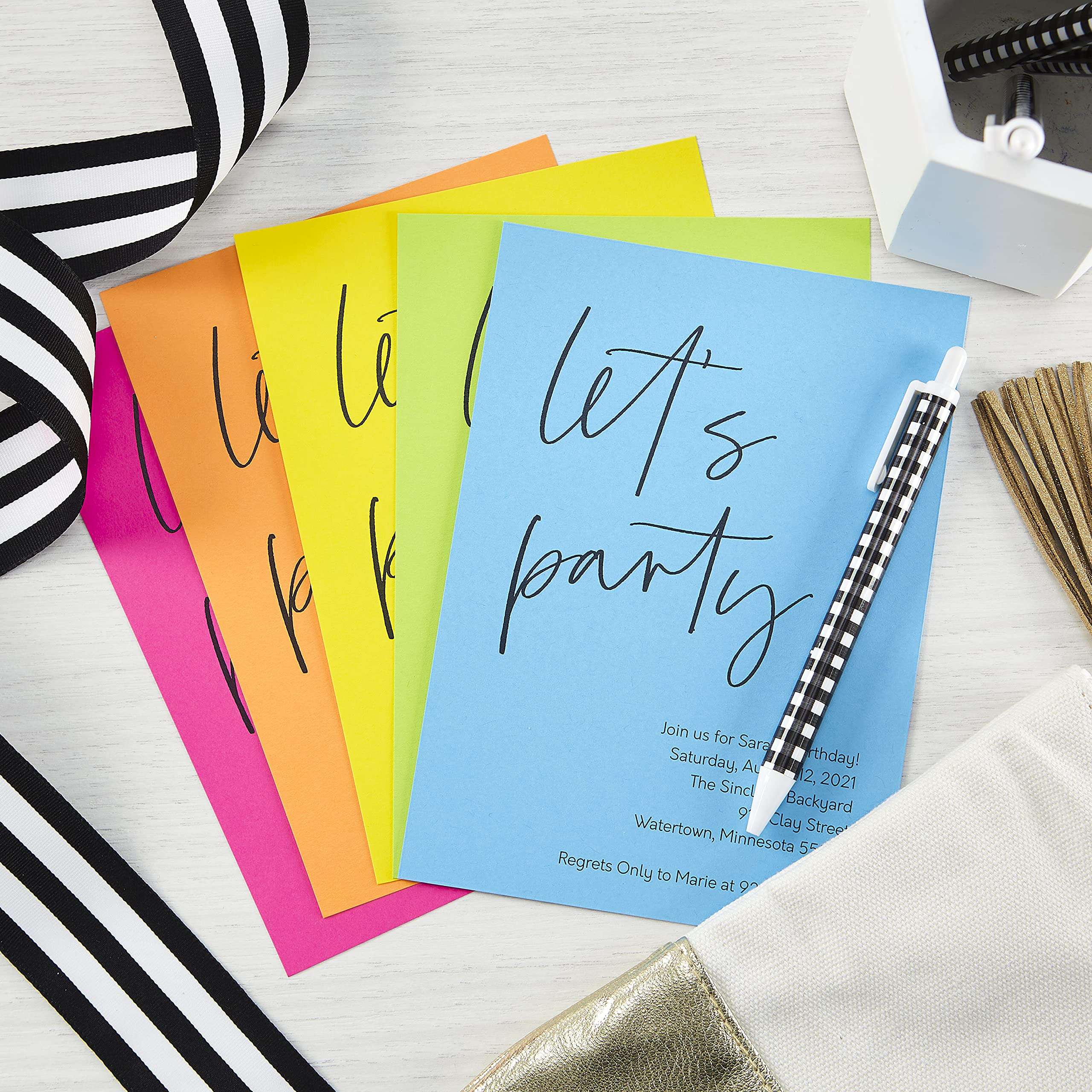 Astrobrights Mega Collection, Colored Paper, "Brilliant" 5-Color Assortment, 625 Sheets, 24 lb/89 gsm, 8.5" x 11 - MORE SHEETS! (91684) 3