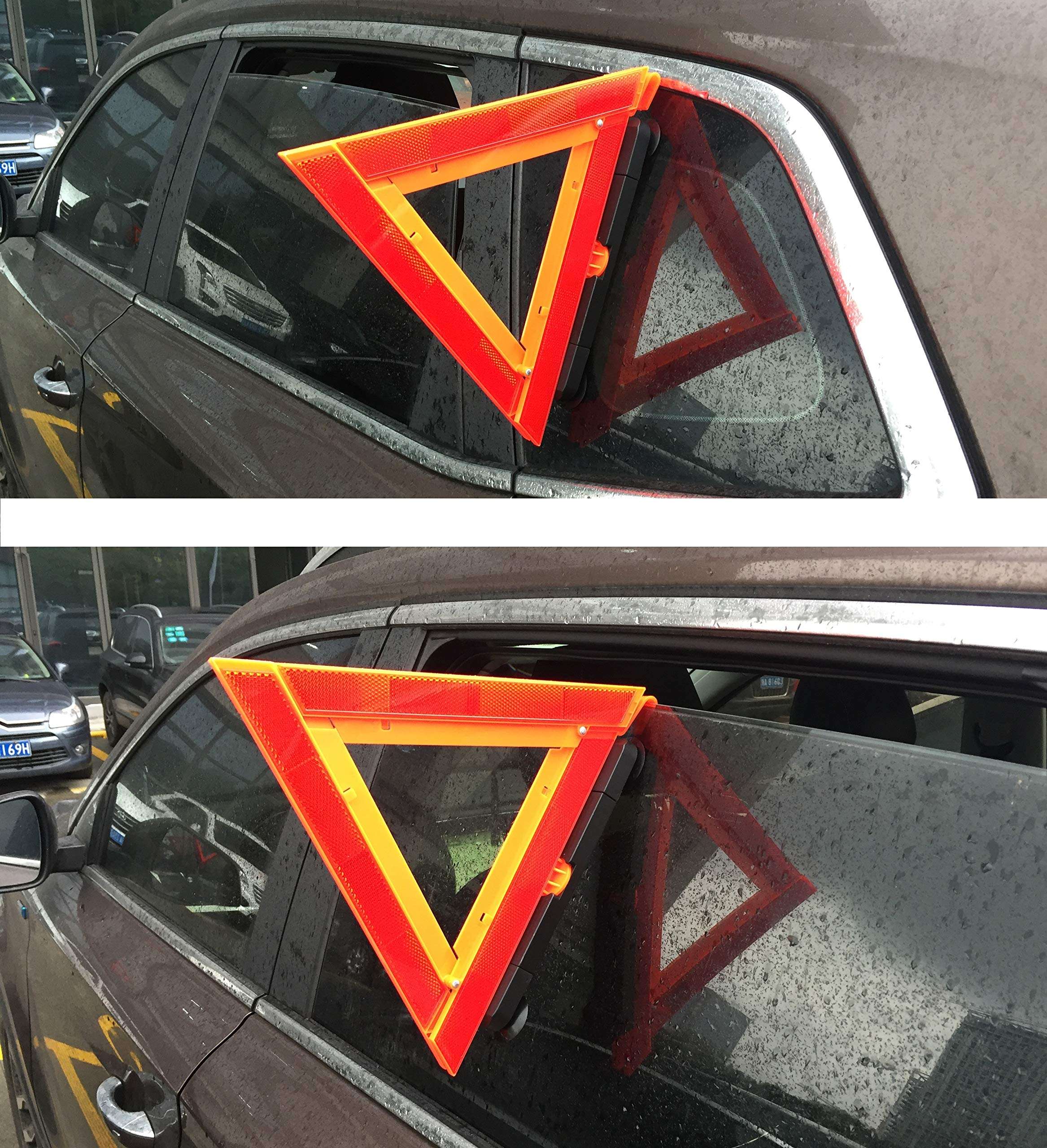 CARTMAN Roadside Assistance Auto Emergency Kit Set, Jump Cables 6Ga + Tow Belt 4500Lbs, in Carry Box 5