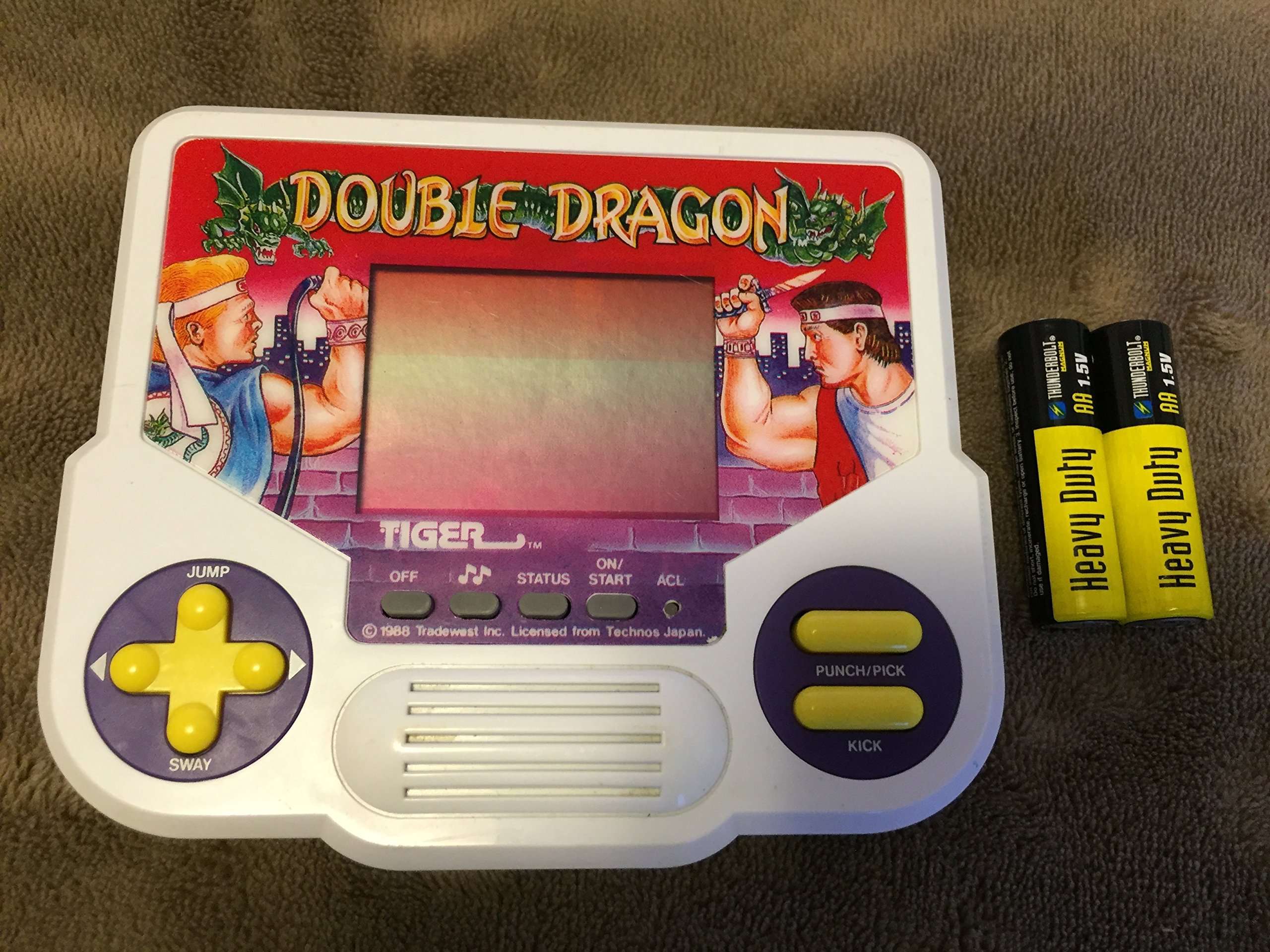 Double Dragon Electronic LCD Video Game 2