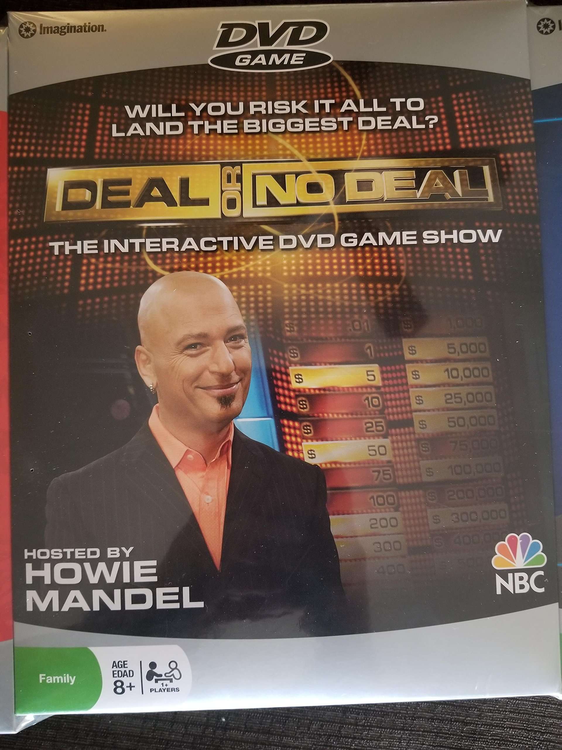 Imagination DVD Game 3 Pack - Includes: Family Feud - Deal or No Deal - Who Wants to Be a 3