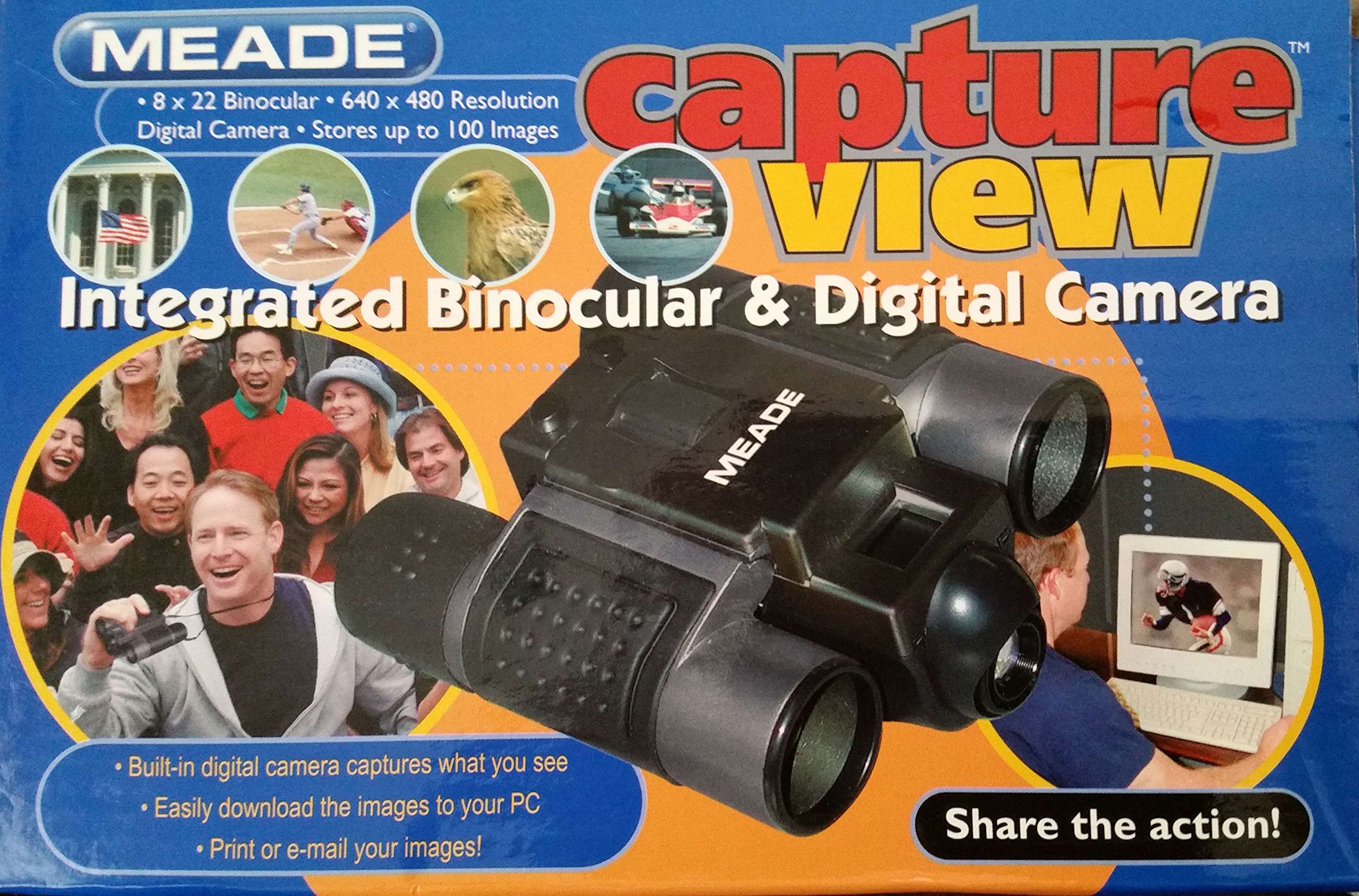Meade CaptureView 8x22 Digital Camera Binocular (Compact)