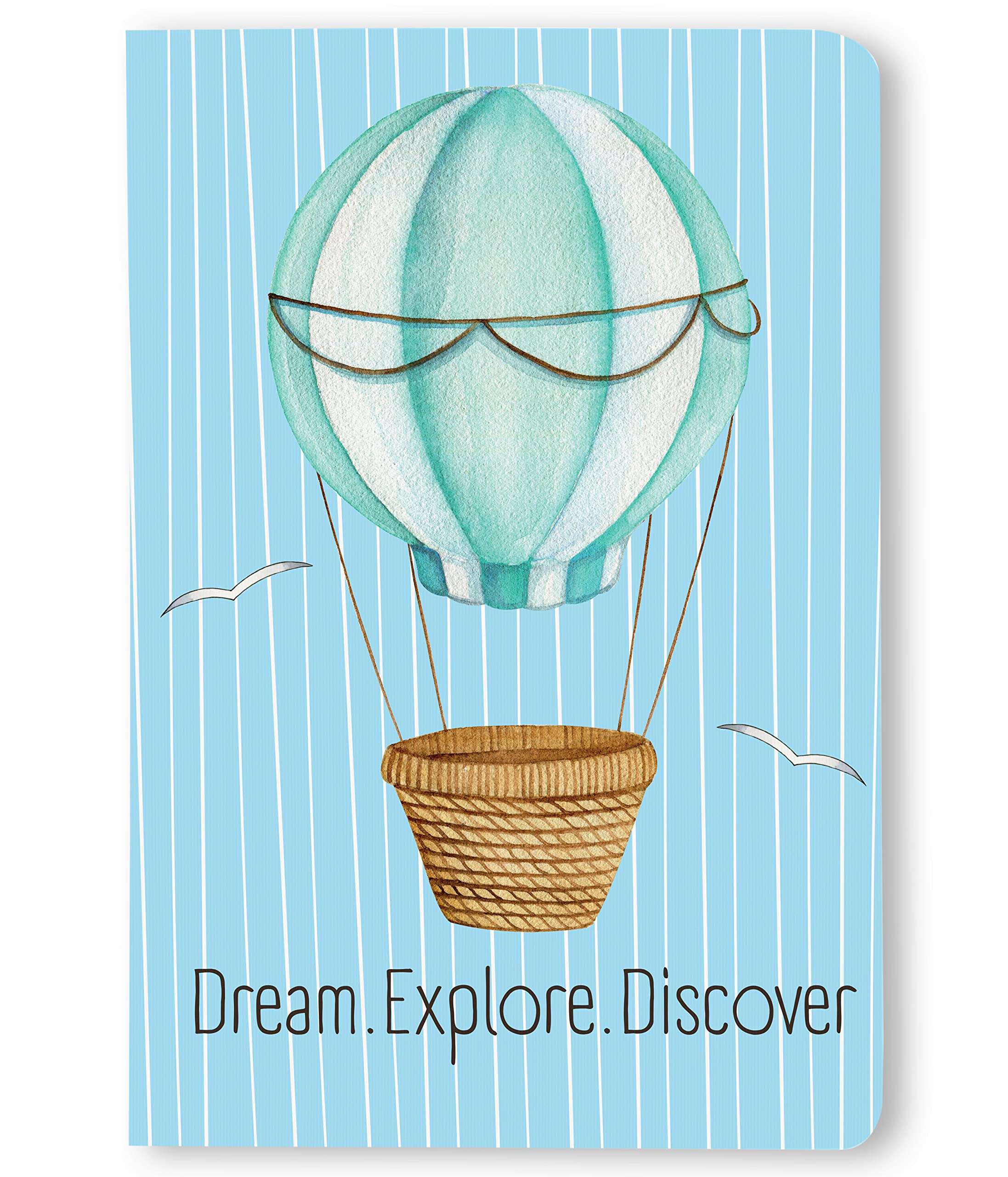 BOUND N FOUND 100 GSM A5 Dot Grid Journal: 160 Pages (Dream Explore Discover) 1