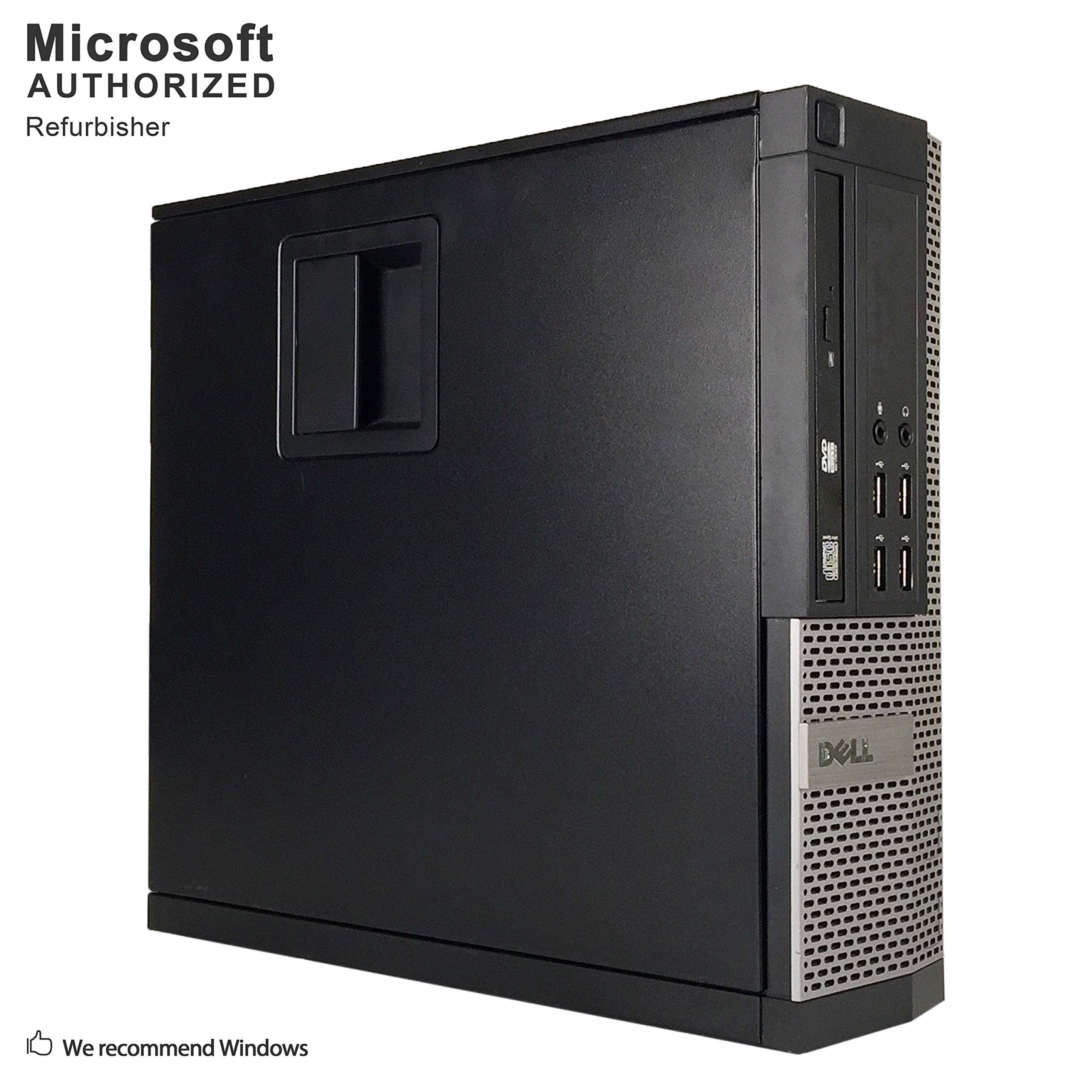 Dell 790 OptiPlex Small Form Factor Desktop PC - Intel Core i5-2400 3.1GHz, 8GB Ram, 240GB SSD, Windows 10 (Renewed) 2