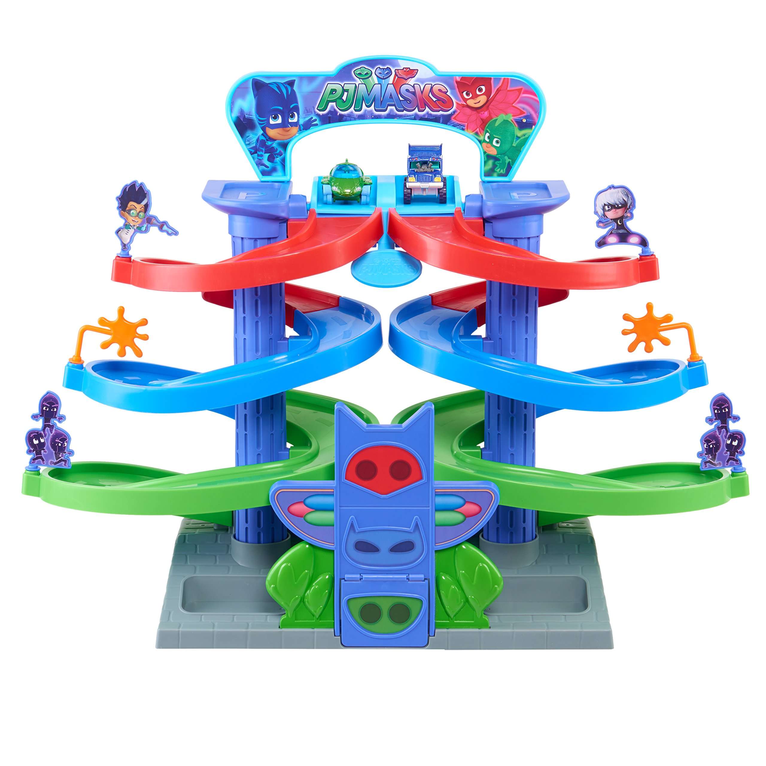 PJMASKS Spiral Die-Cast Playset 1