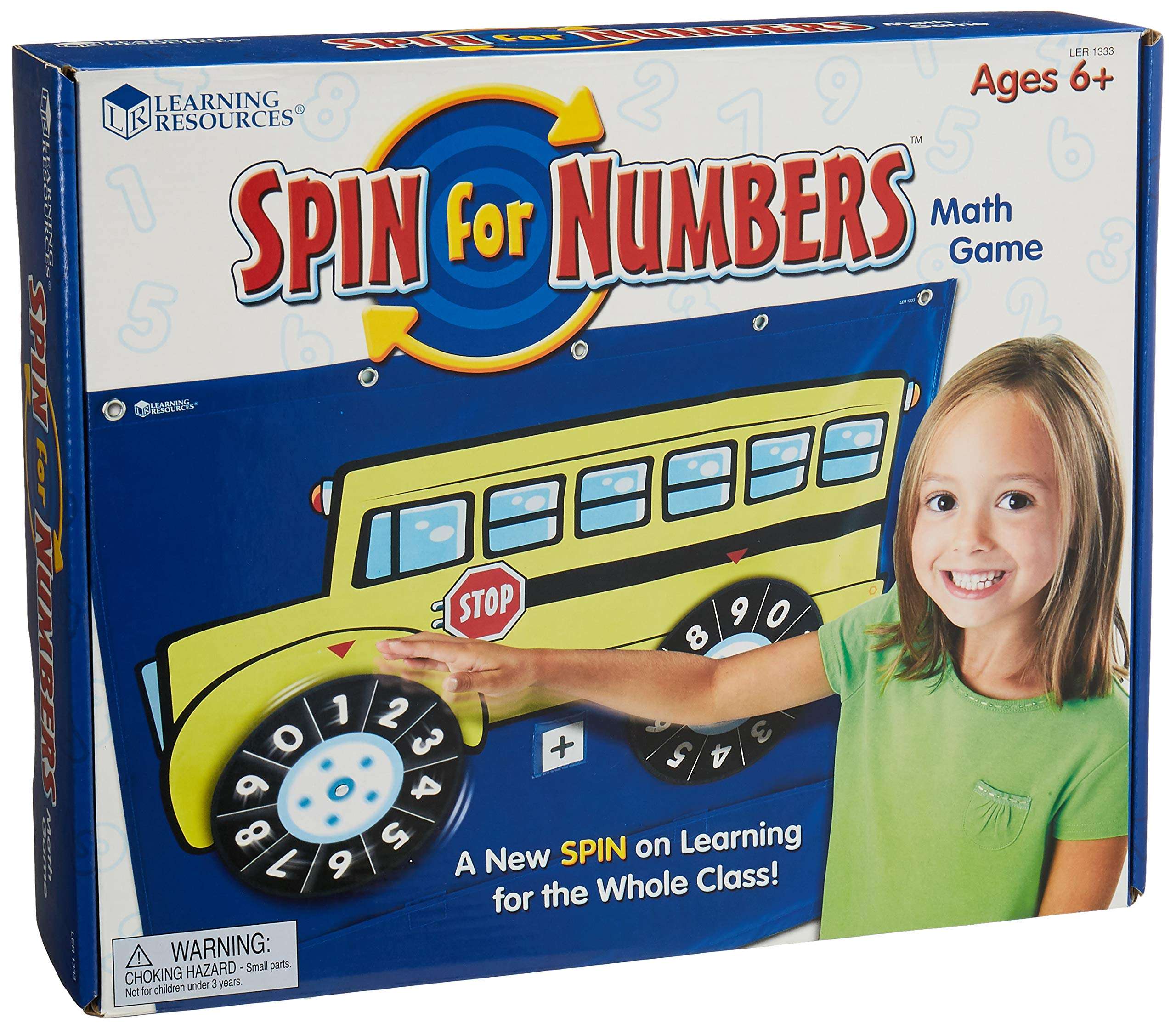 Learning Resources Spin for Numbers Wheel Game 1