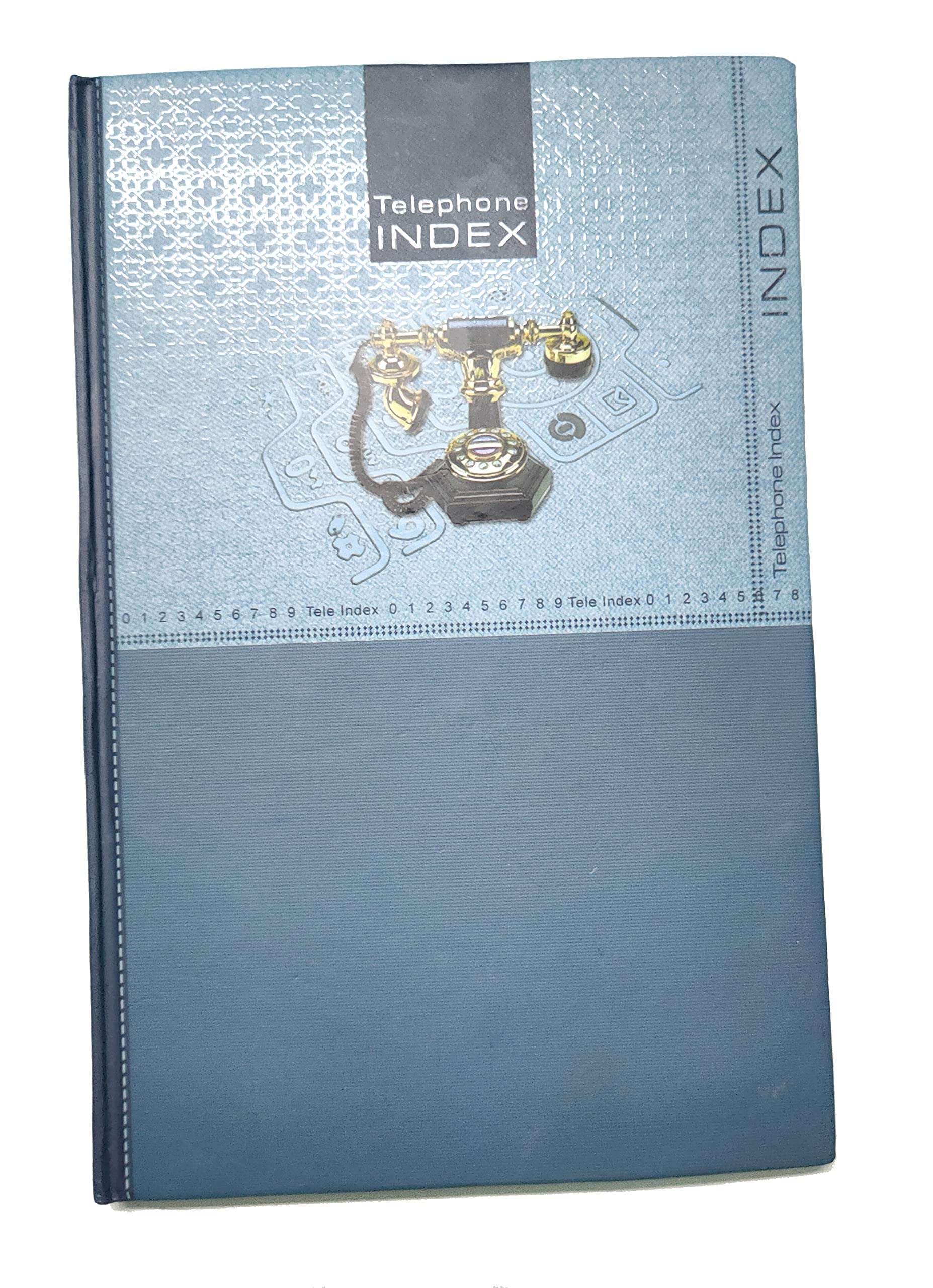 A New Best Design Telephone Index Notebook Diary 168 Pages use for Office, mall, Collage, Hotel ETC. (3) 1