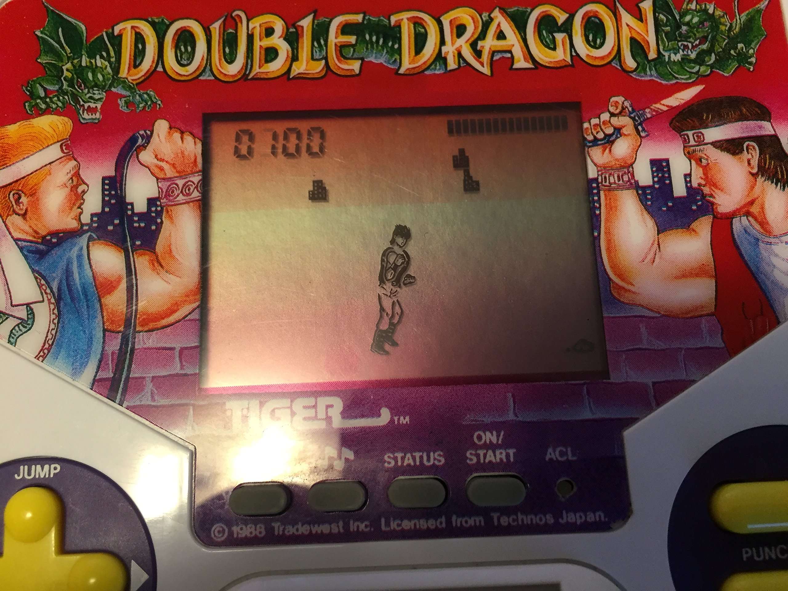 Double Dragon Electronic LCD Video Game 4