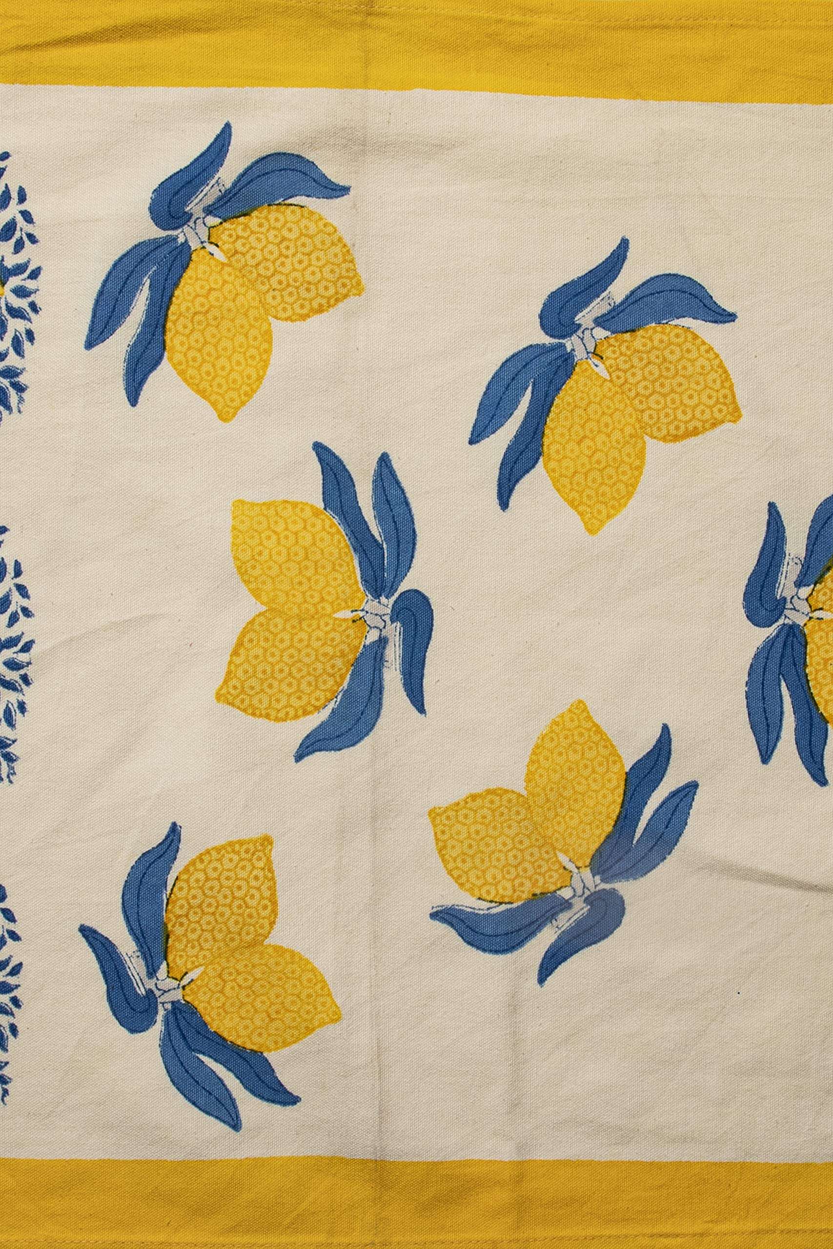 CONTRAST LIVING Dammre Hand Block Printed Kitchen Towel/Dish Towel/Hand Towel Multi Color Set of 3 Pcs 2