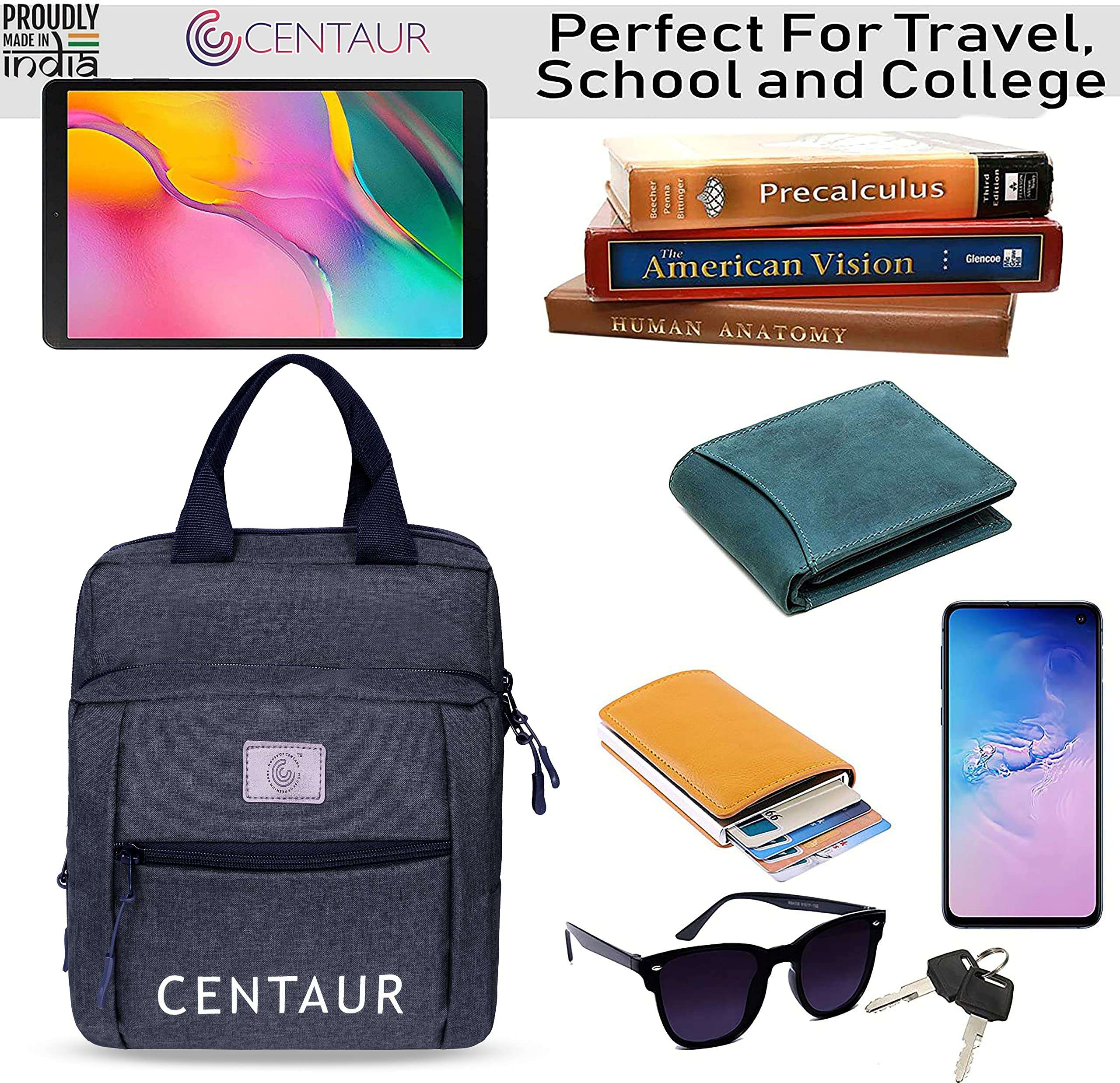 centaur | 38 Litre | Wolf Print Casual Backpack | With Sling Bag | Office Bag | School Bag | College Bag | Business Travel Bag | Unisex Anti-theft | Water Resistant | Lightweight 4