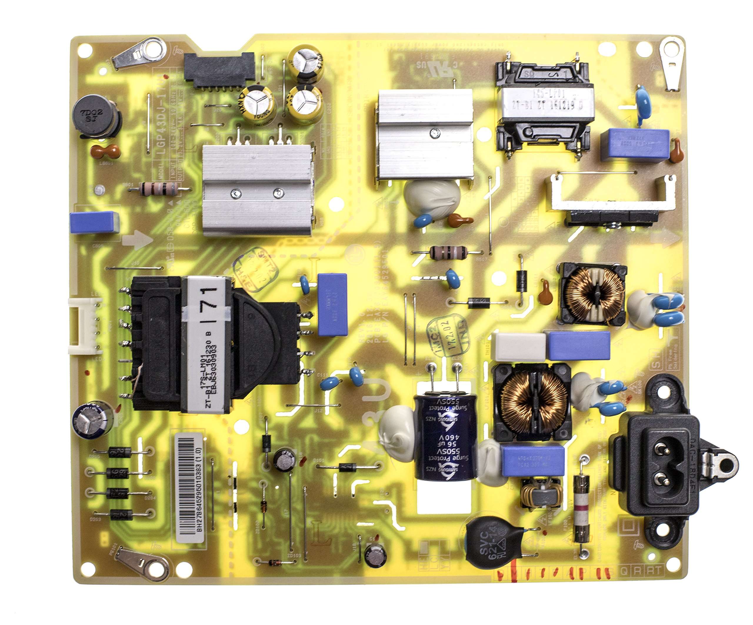 TEKBYUS EAY64529501 Power Supply for 43UJ6300 43UK6300 43UK6090 43UN6950ZUA