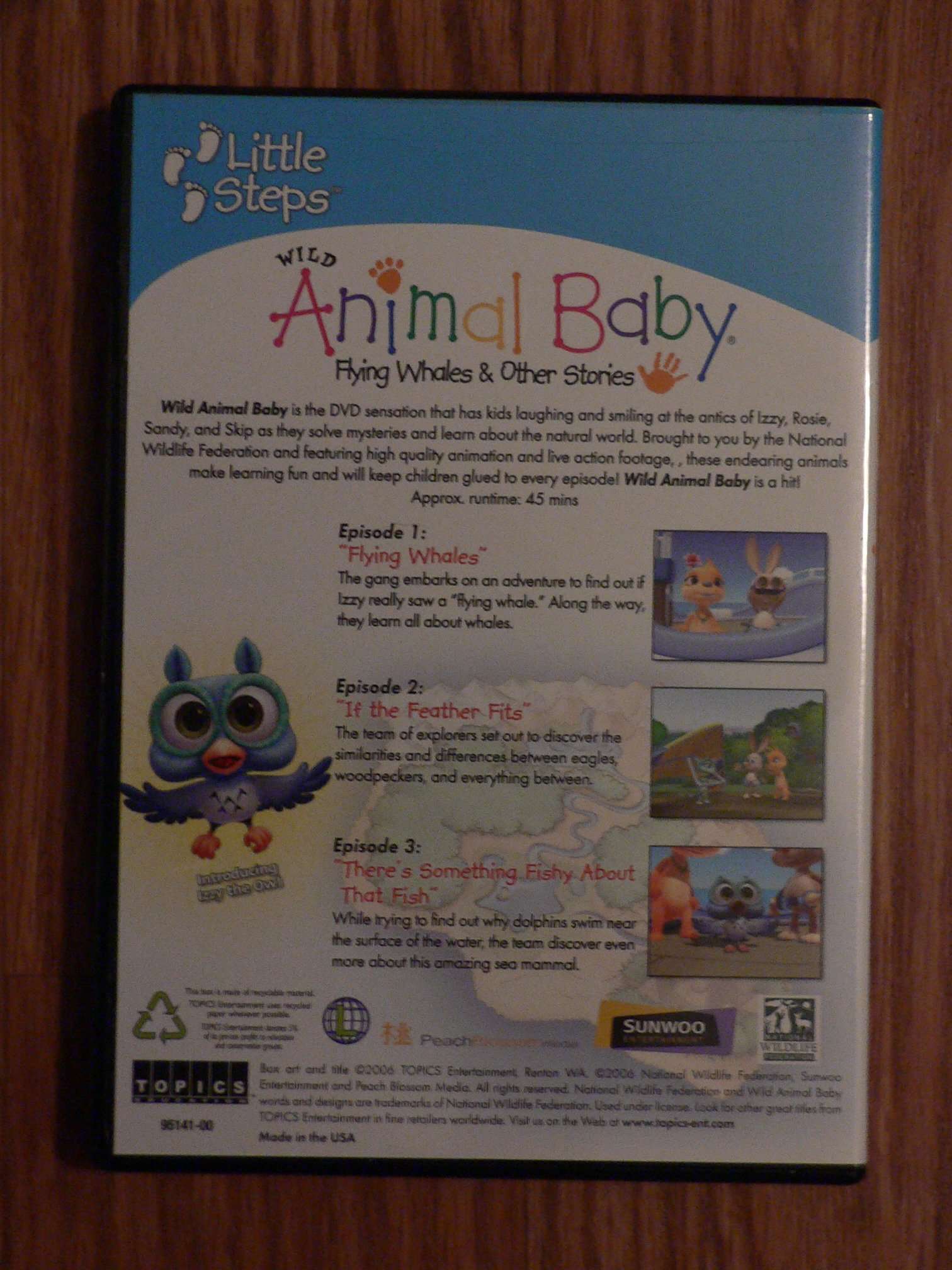 Little Steps: Wild Animal Baby (Flying Whales & Other Stories) DVD 2