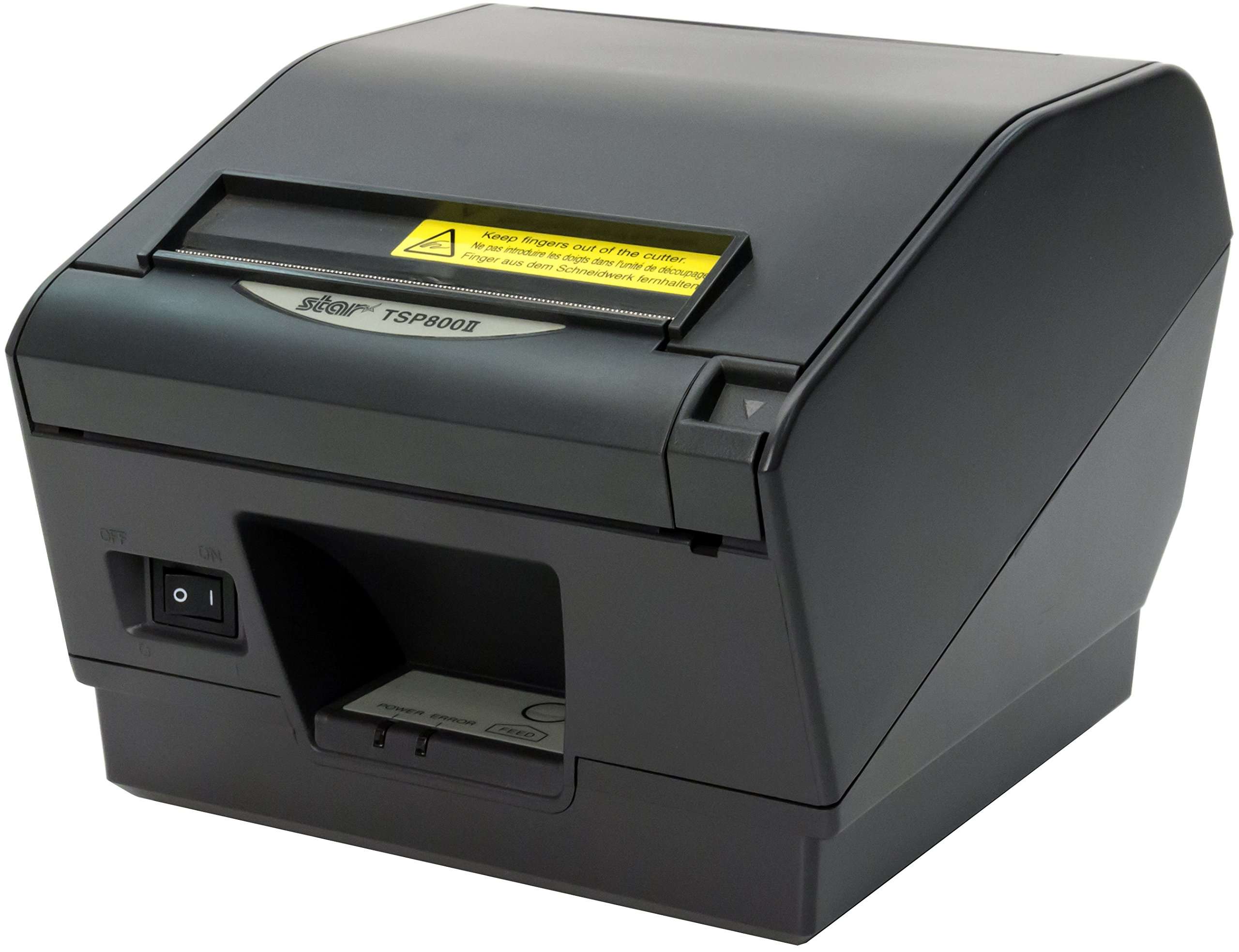 Star Micronics Ultra High Speed TSP847IIU USB Thermal Receipt Printer with Auto-Cutter/Tear Bar - Gray 1