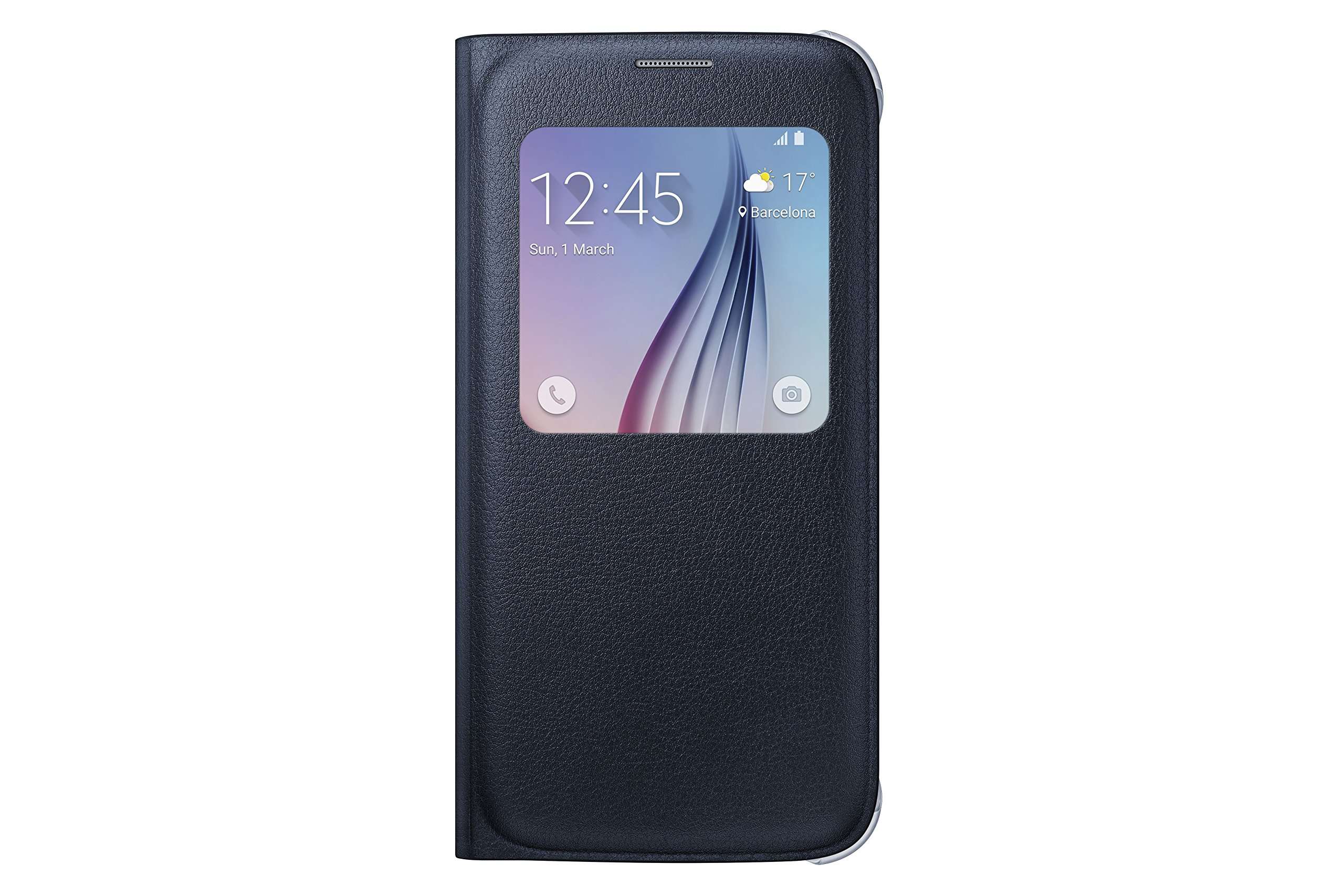 Samsung S-View Flip Cover for Samsung Galaxy S6 - Black Sapphire 1