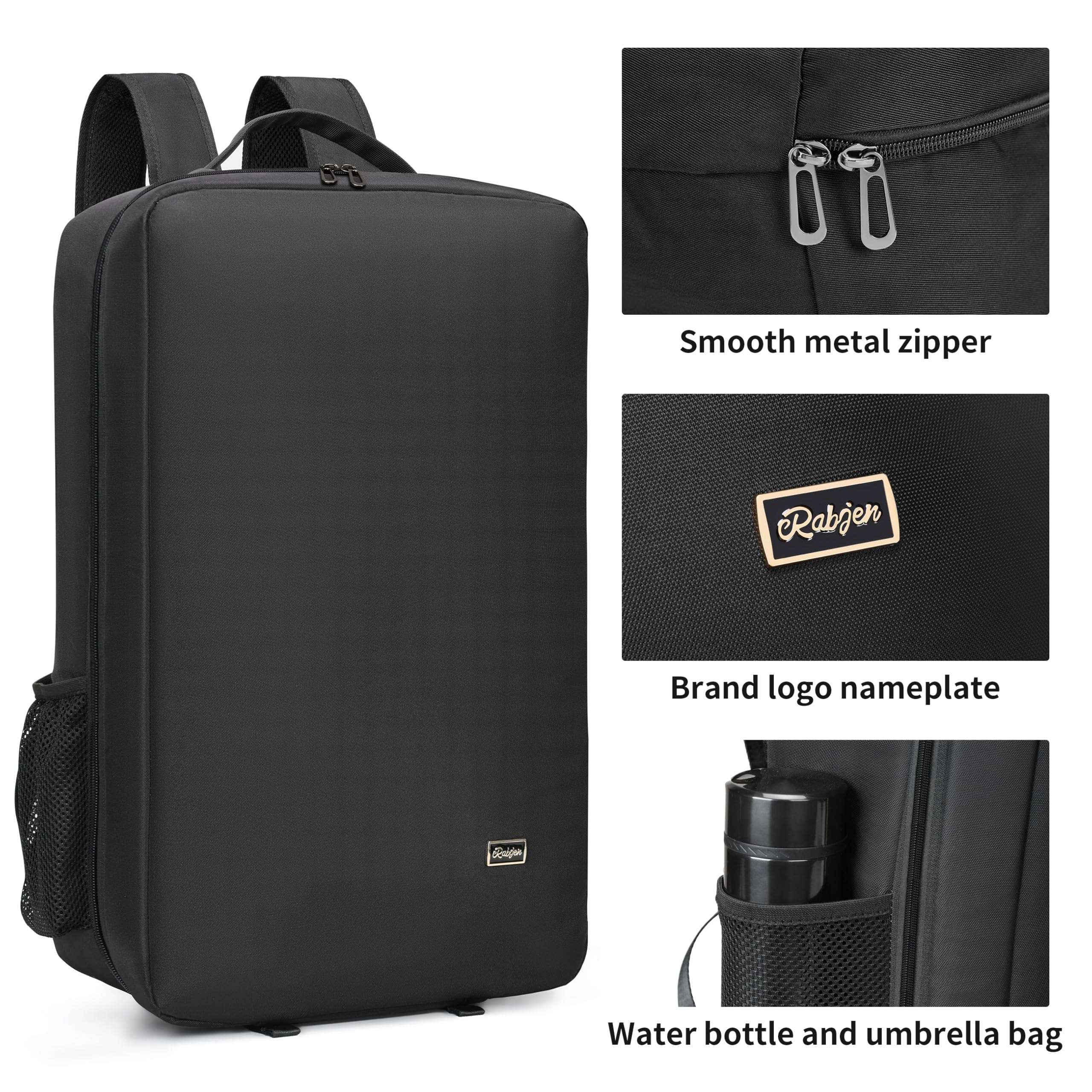 Rabjen DJ Backpack for Club Gigs, DJ Mixer Case Compatible with Pioneer DDJ-SR2, Pioneer DDJ-FLX6-GT, RANE ONE, and More Equipment 4