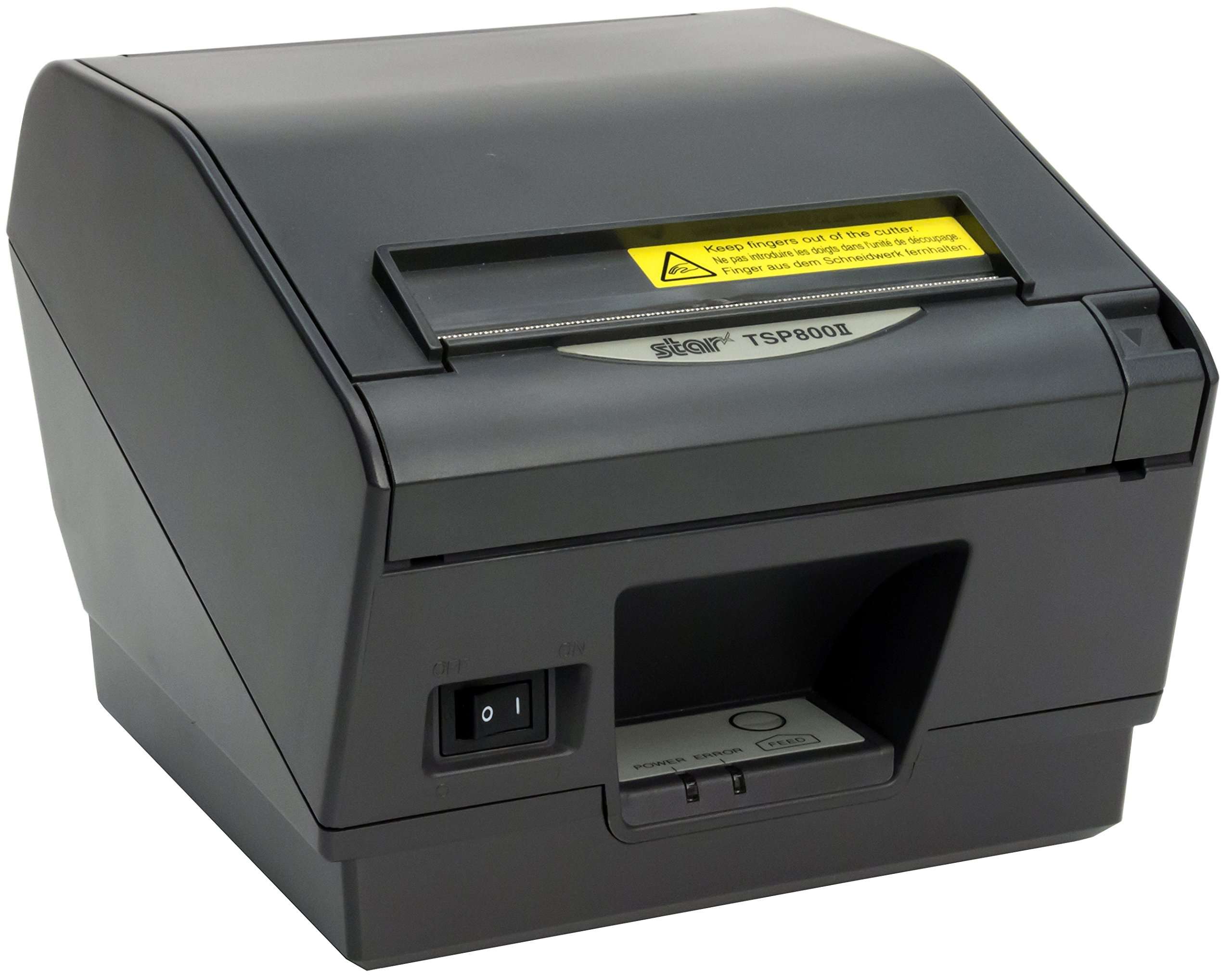 Star Micronics Ultra High Speed TSP847IIU USB Thermal Receipt Printer with Auto-Cutter/Tear Bar - Gray 3