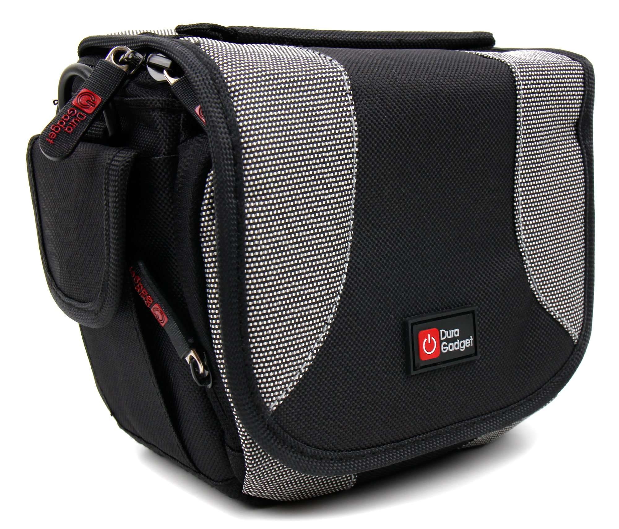 DURAGADGET Portable Carry Case with Padded Interior & Shoulder Strap - Compatible with Nikon Monarch 5 10x42 | 5 12x42 | 5 8x42 | 7 10x30 | 7 10x42 | 7 8x30 | 7 8x42 Binoculars 2