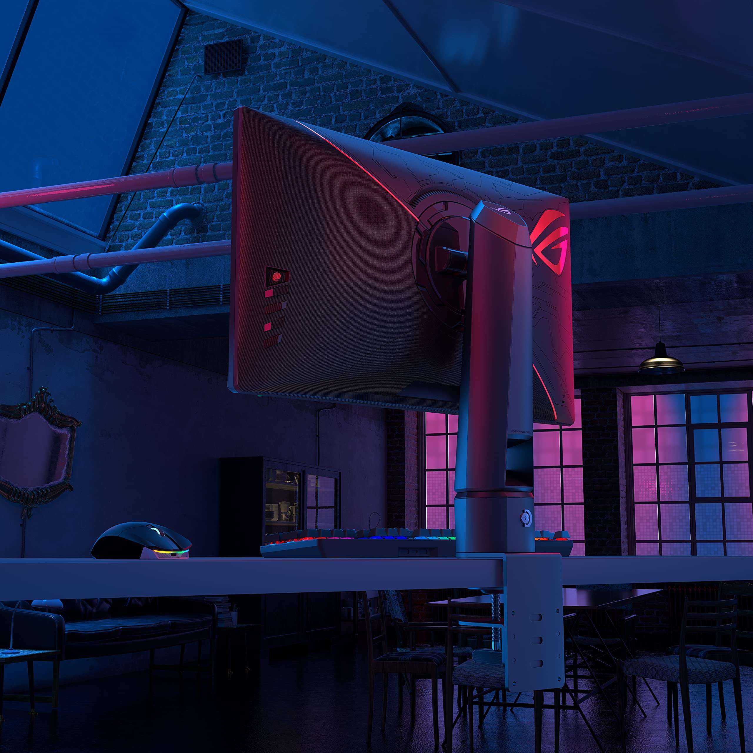 ASUS ROG Swift 360Hz PG259QNR 24.5” HDR Gaming Monitor, 1080P Full HD, Fast IPS, 1ms, G-SYNC, ULMB, NVIDIA Reflex Latency Analyzer, HDMI DisplayPort USB, Desk Mount Kit, VESA Wall Mountable, HDR10 6